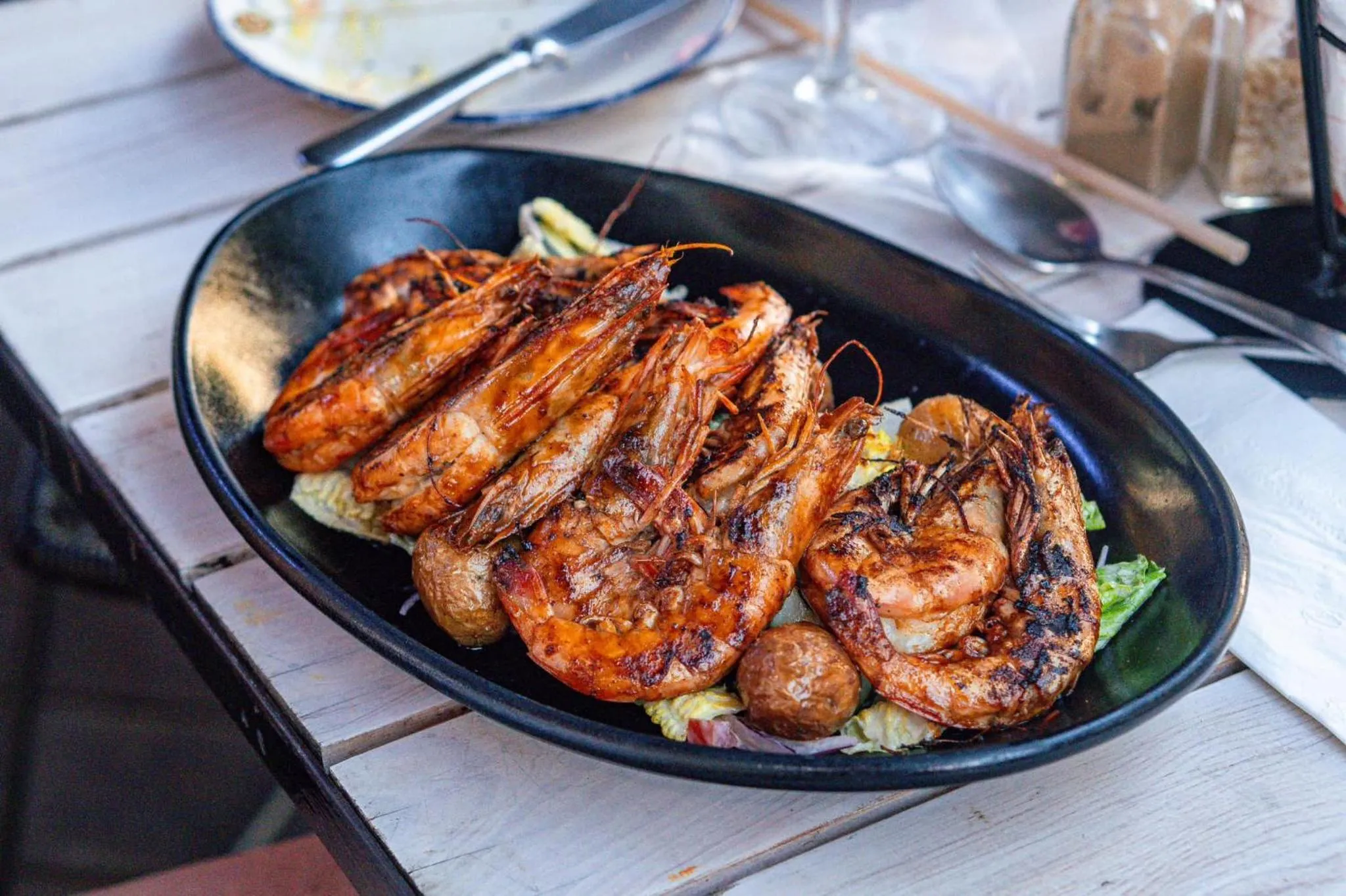 Restaurant/places to eat in El Taj Oceanfront and Beachside Condo Hotel