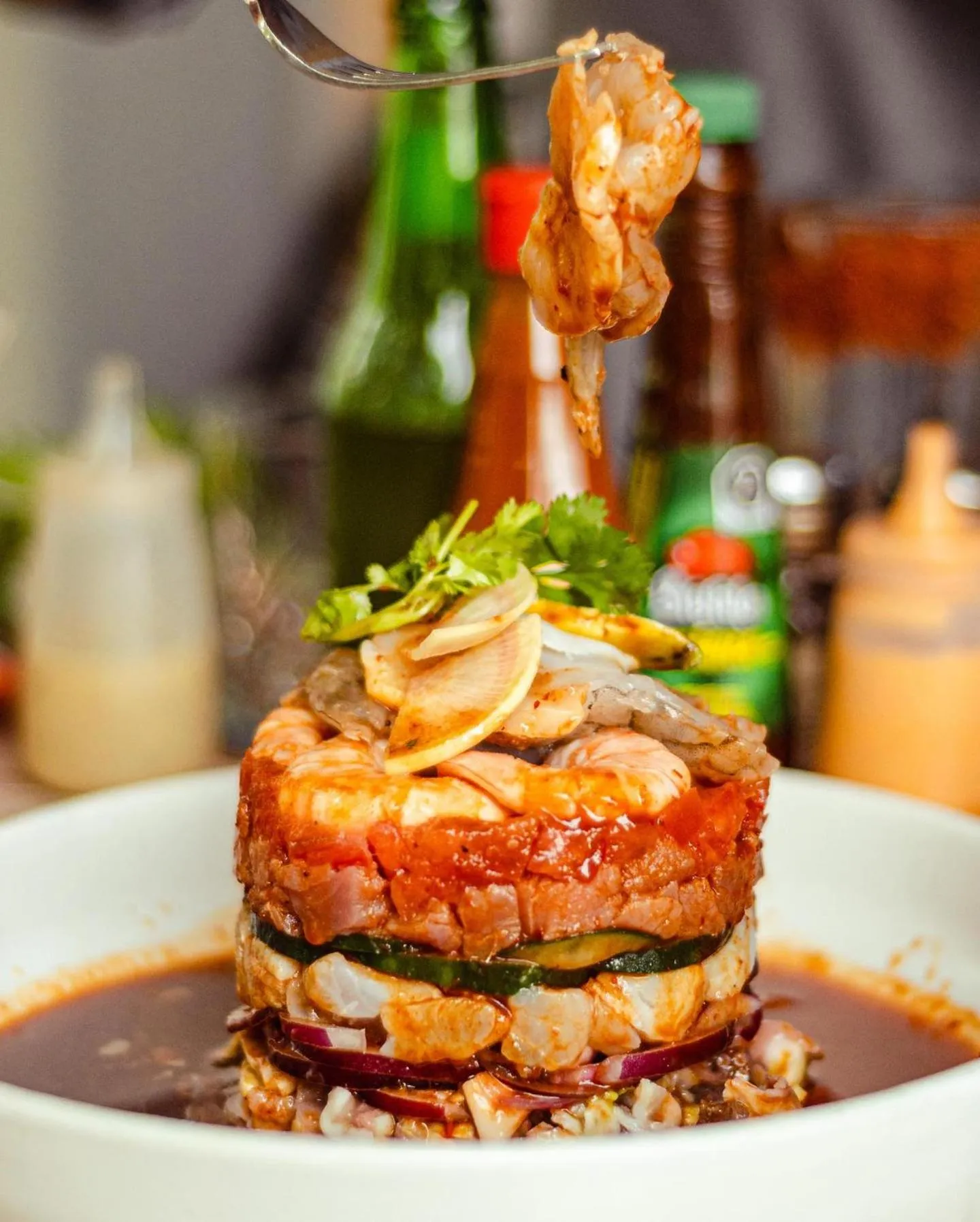 Restaurant/places to eat in El Taj Oceanfront and Beachside Condo Hotel