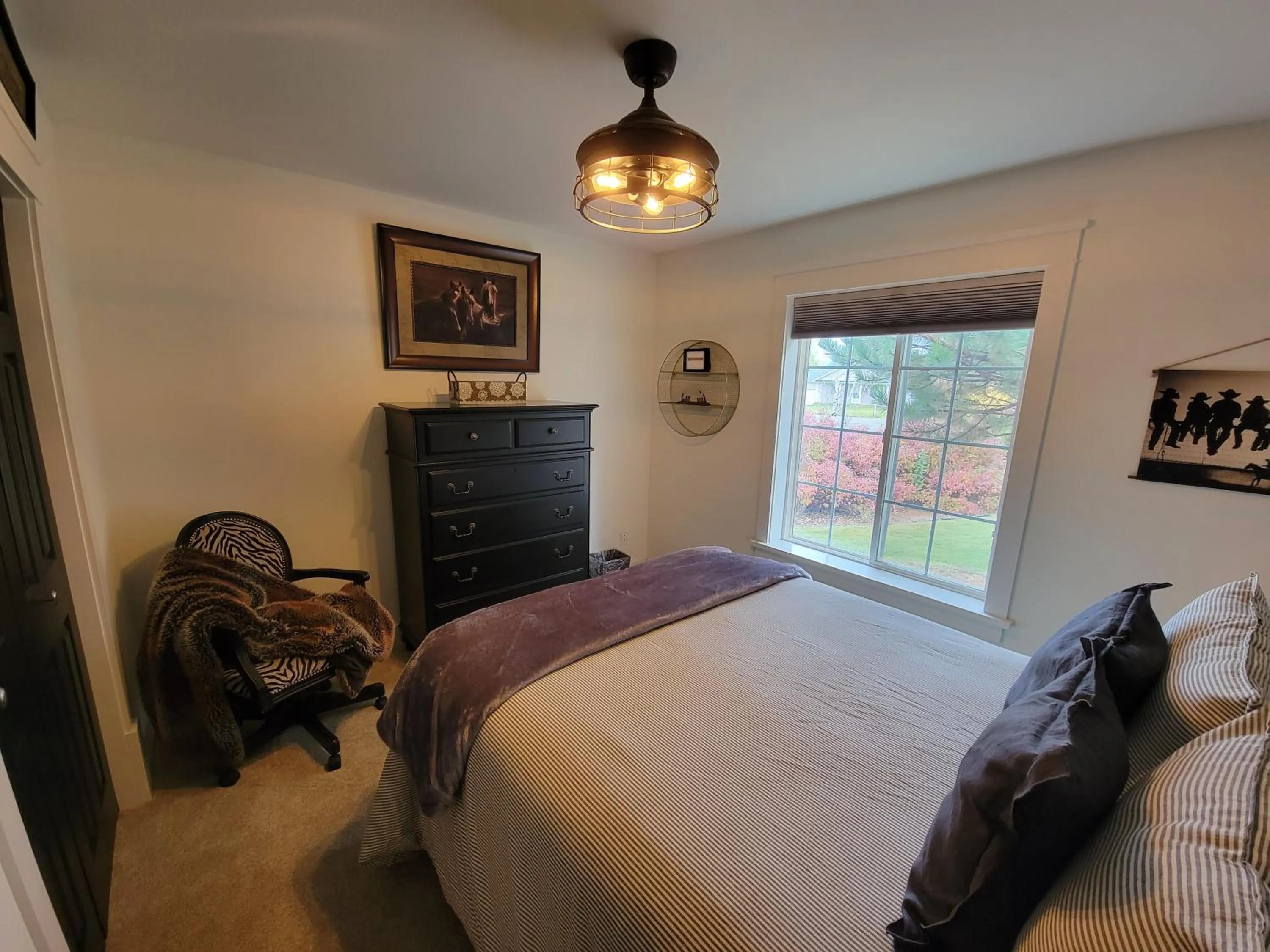 Bed in Among the Aspens Family Cottage