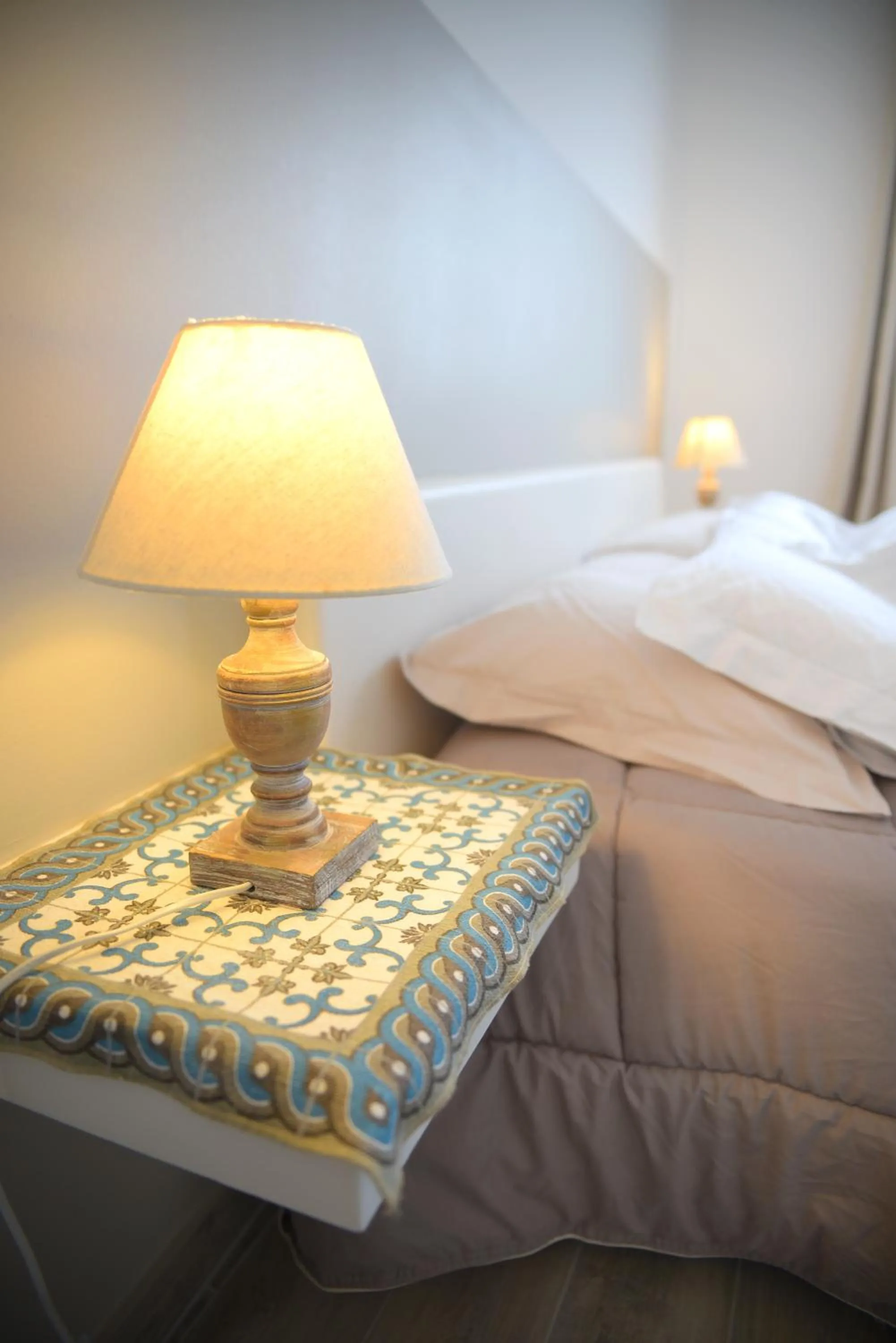 Bed in Panoramic Studio Carloforte