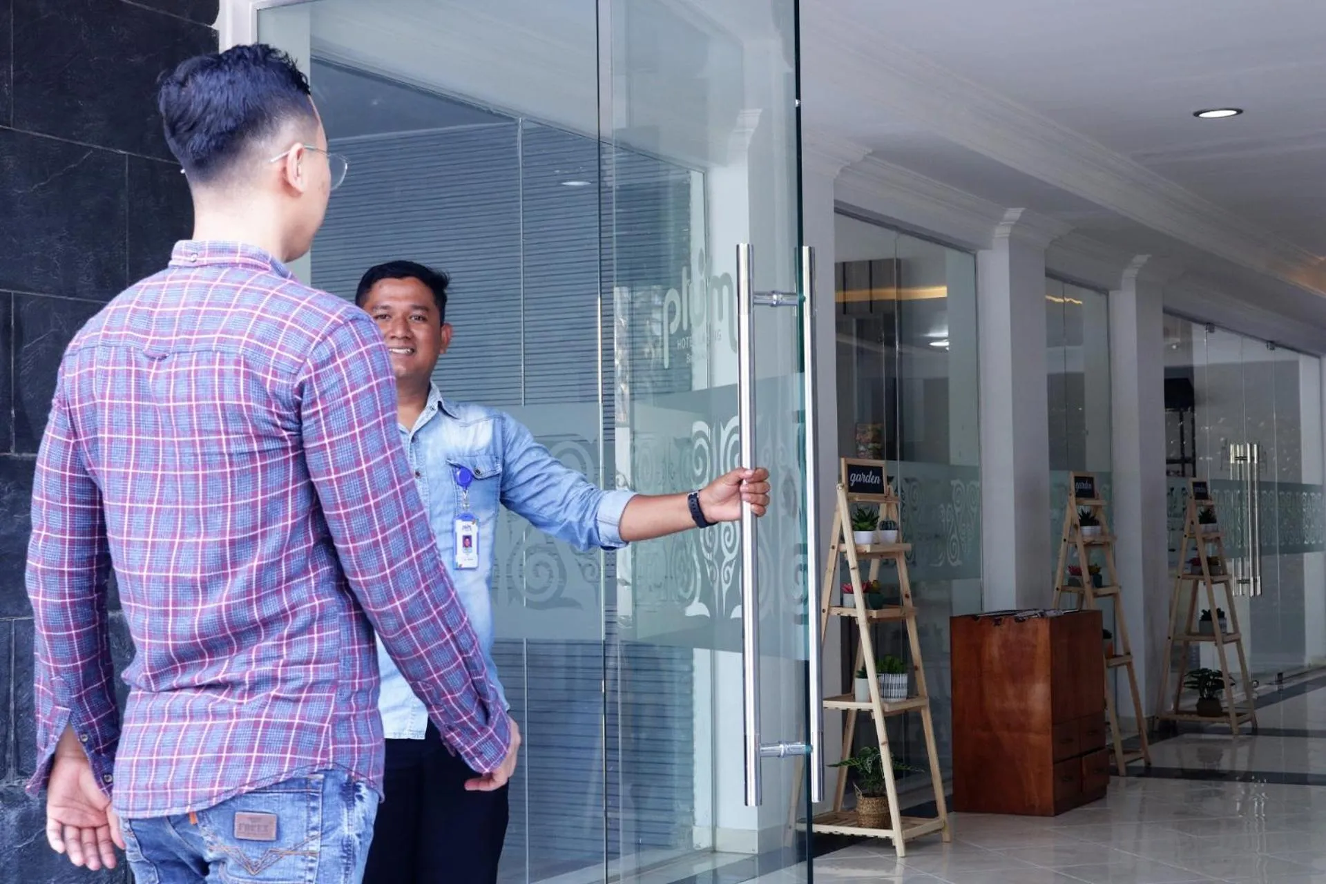 Staff in Plum Hotel Lading Banda Aceh