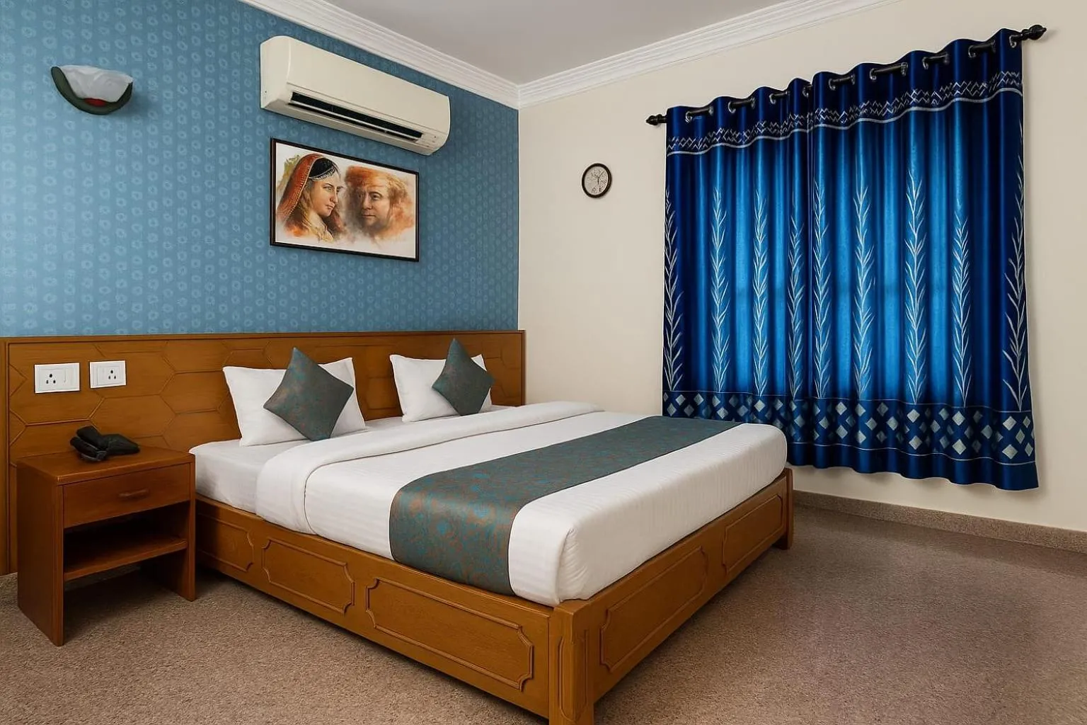 Bedroom, Bed in Stay Guru Resort Farm Villa