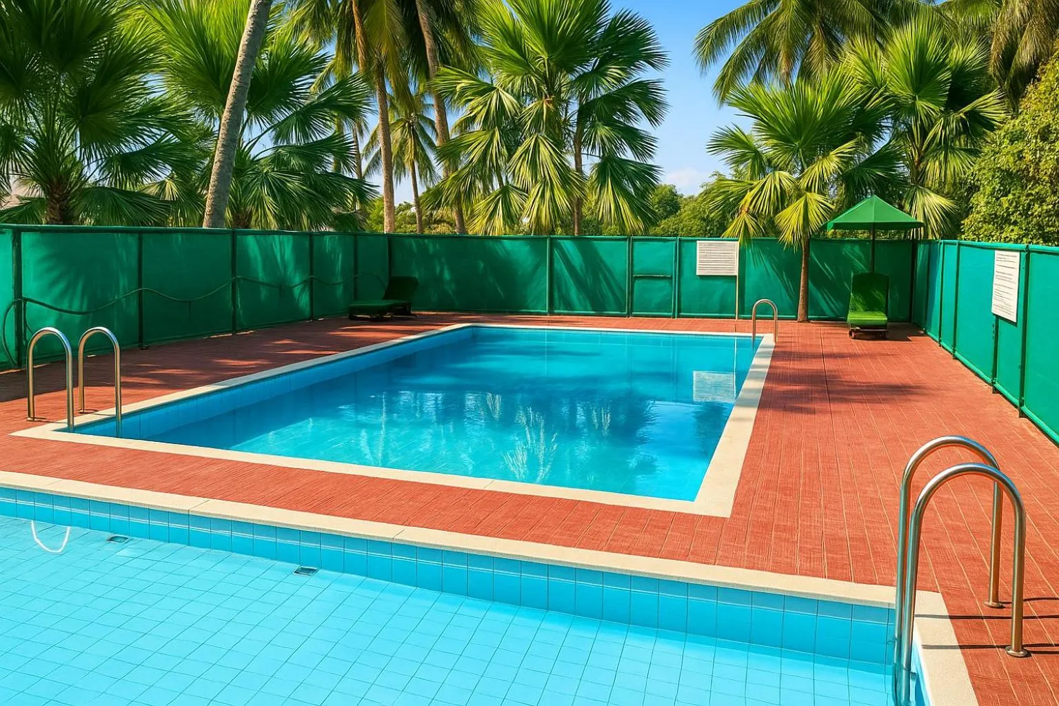 Swimming pool in Stay Guru Resort Farm Villa