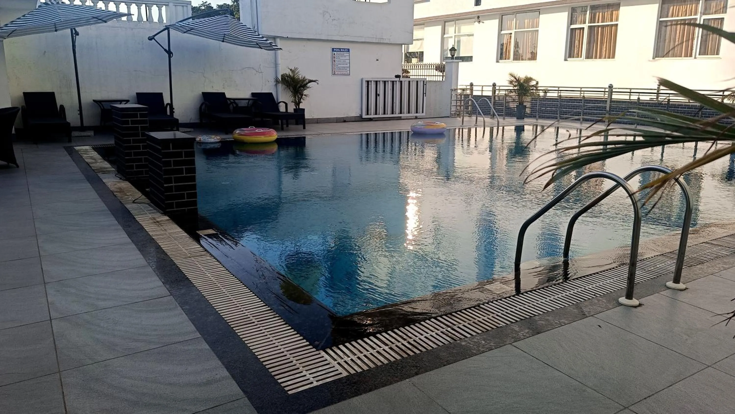 Pool view in The Emerald Grand