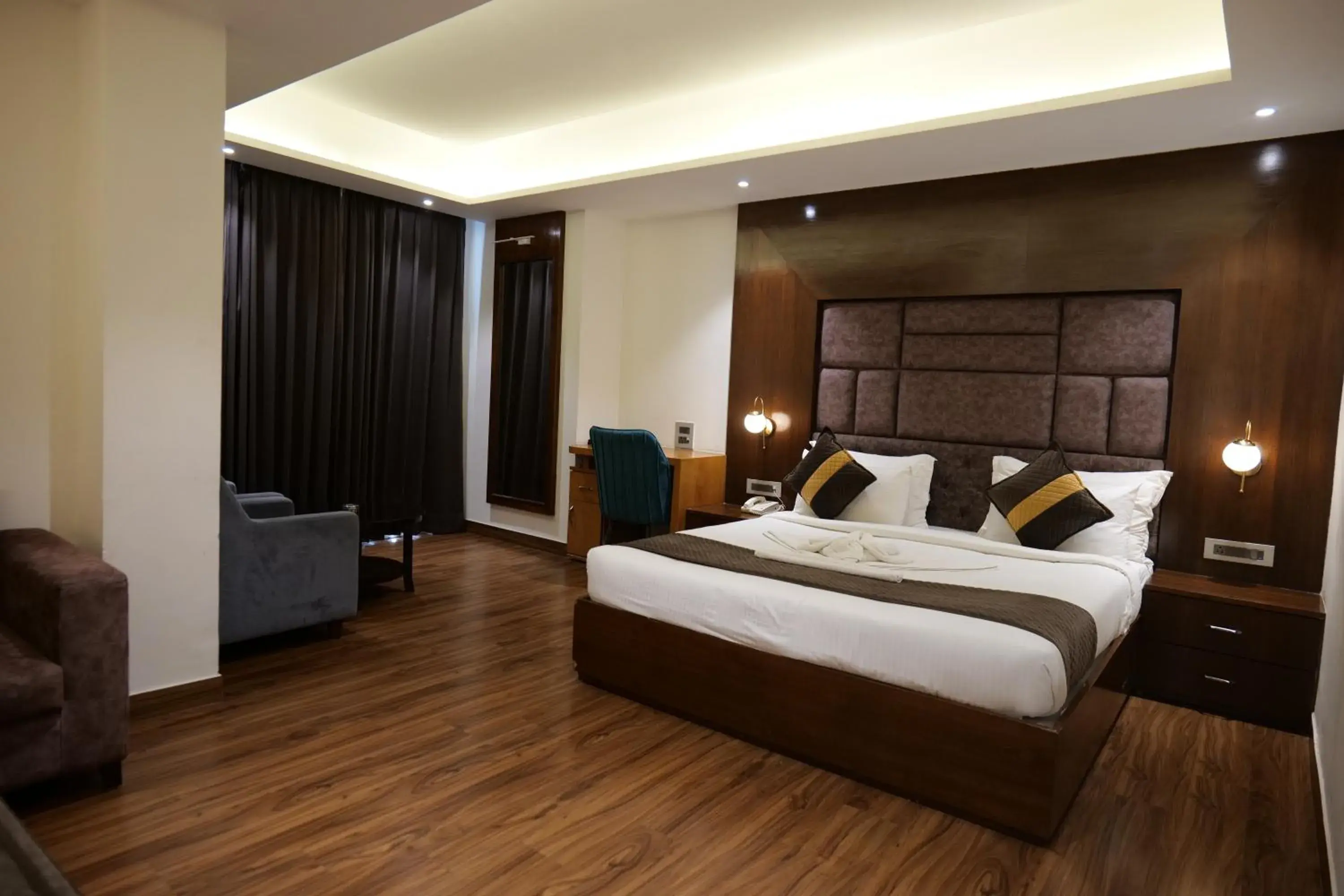 Bed in The Emerald Grand Bed in The Emerald Grand