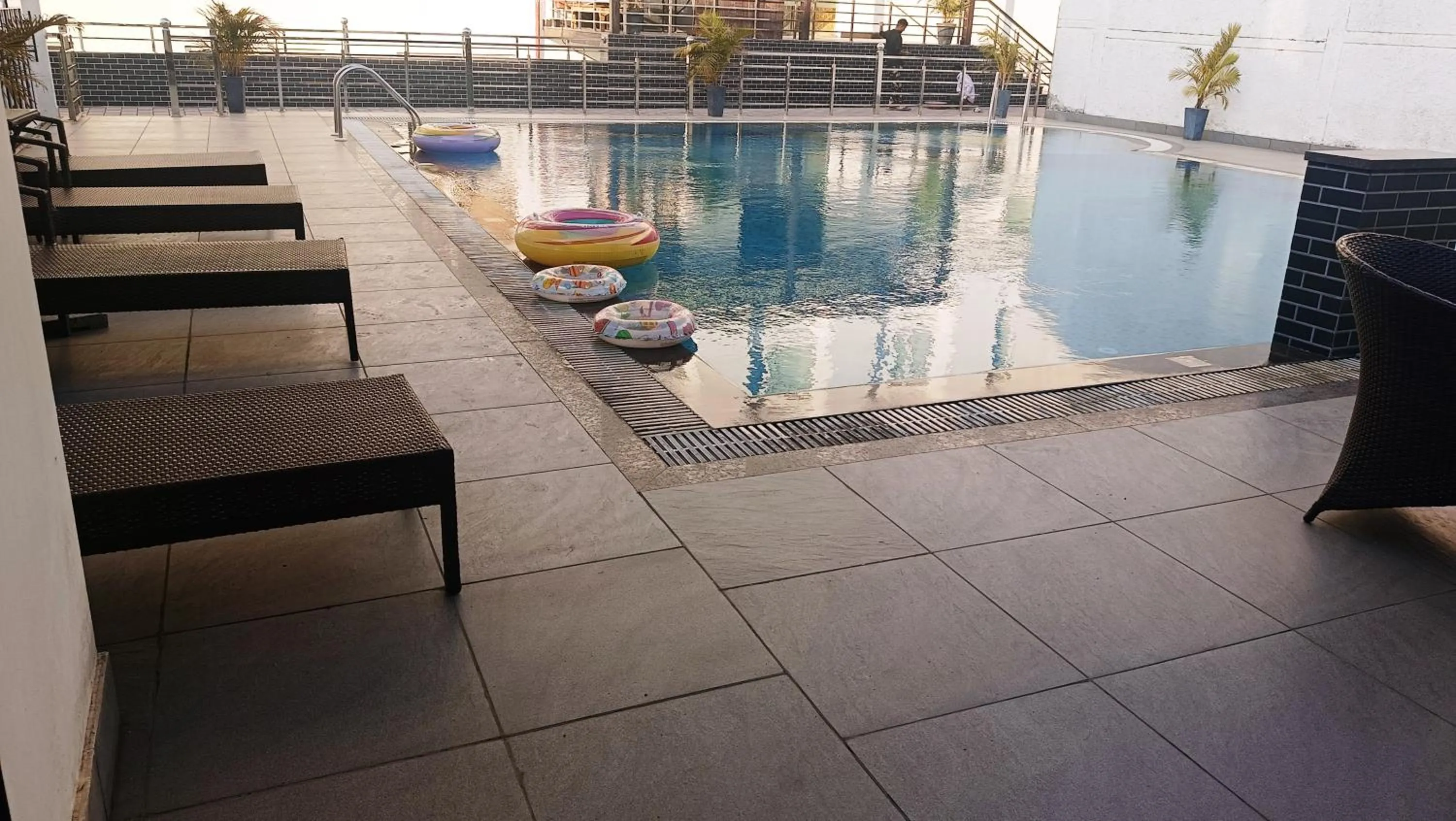 Pool view in The Emerald Grand