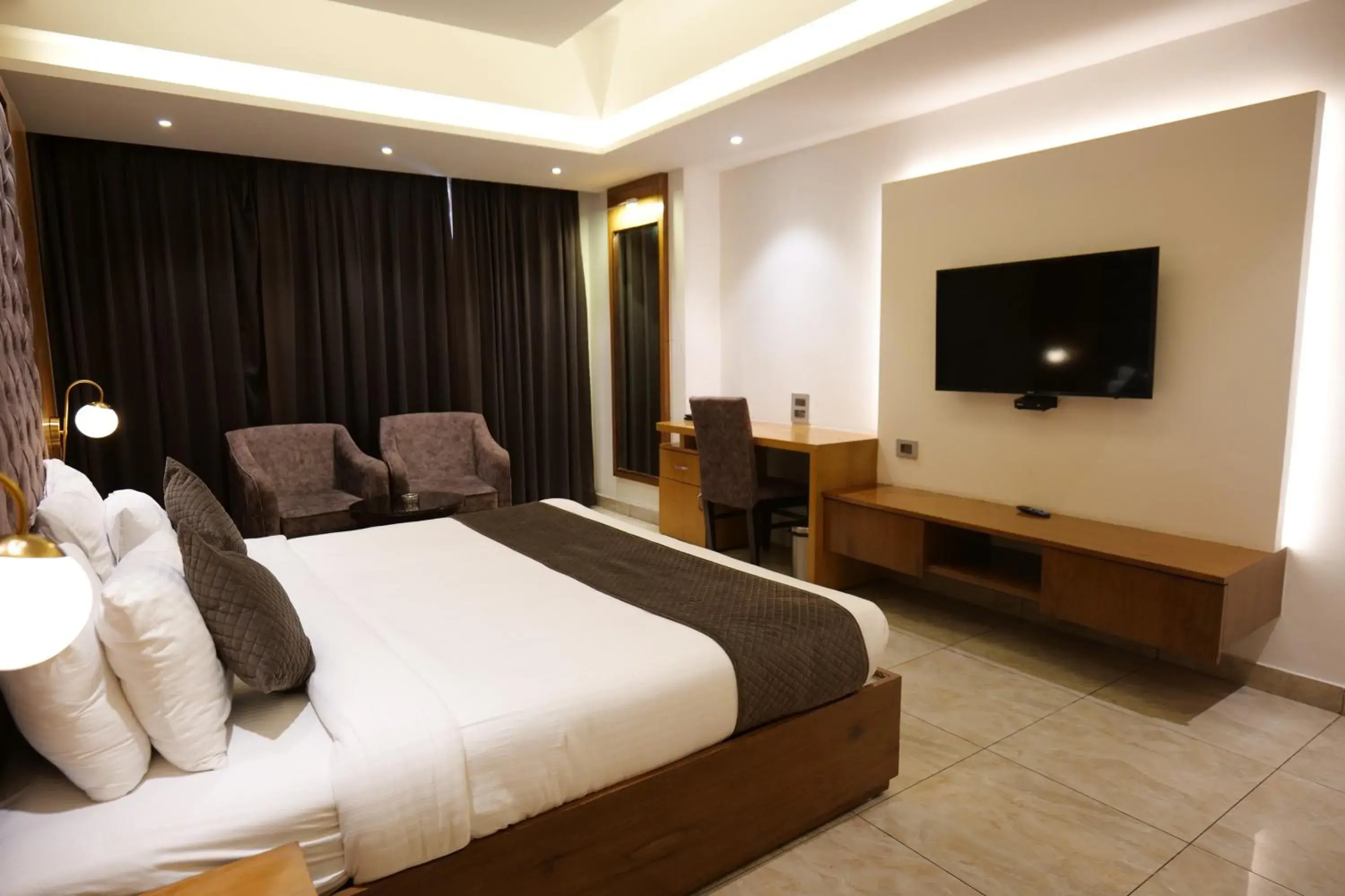 Bed in The Emerald Grand Bed in The Emerald Grand