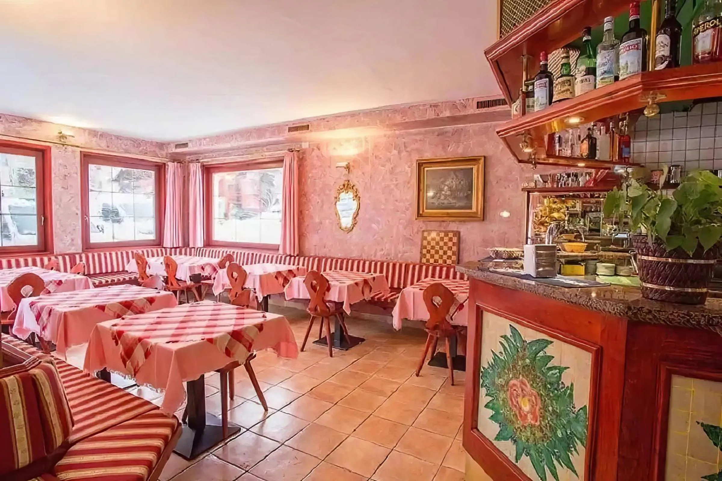 Lounge or bar in Hotel Aquila