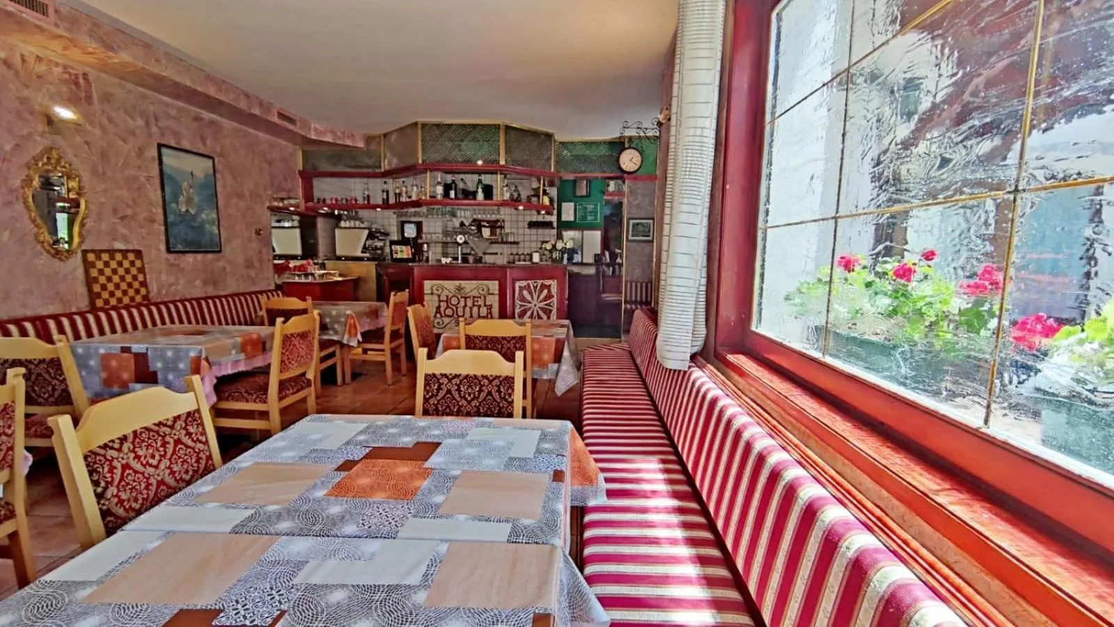 Lounge or bar in Hotel Aquila