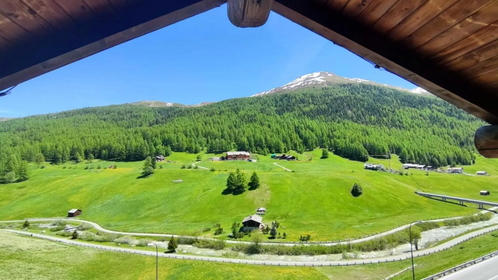 Mountain view in Hotel Aquila