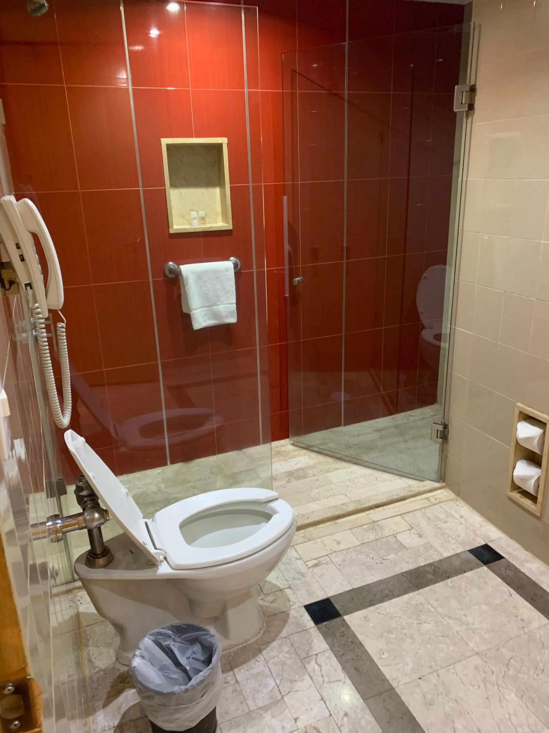 Shower in Sevilla Palace