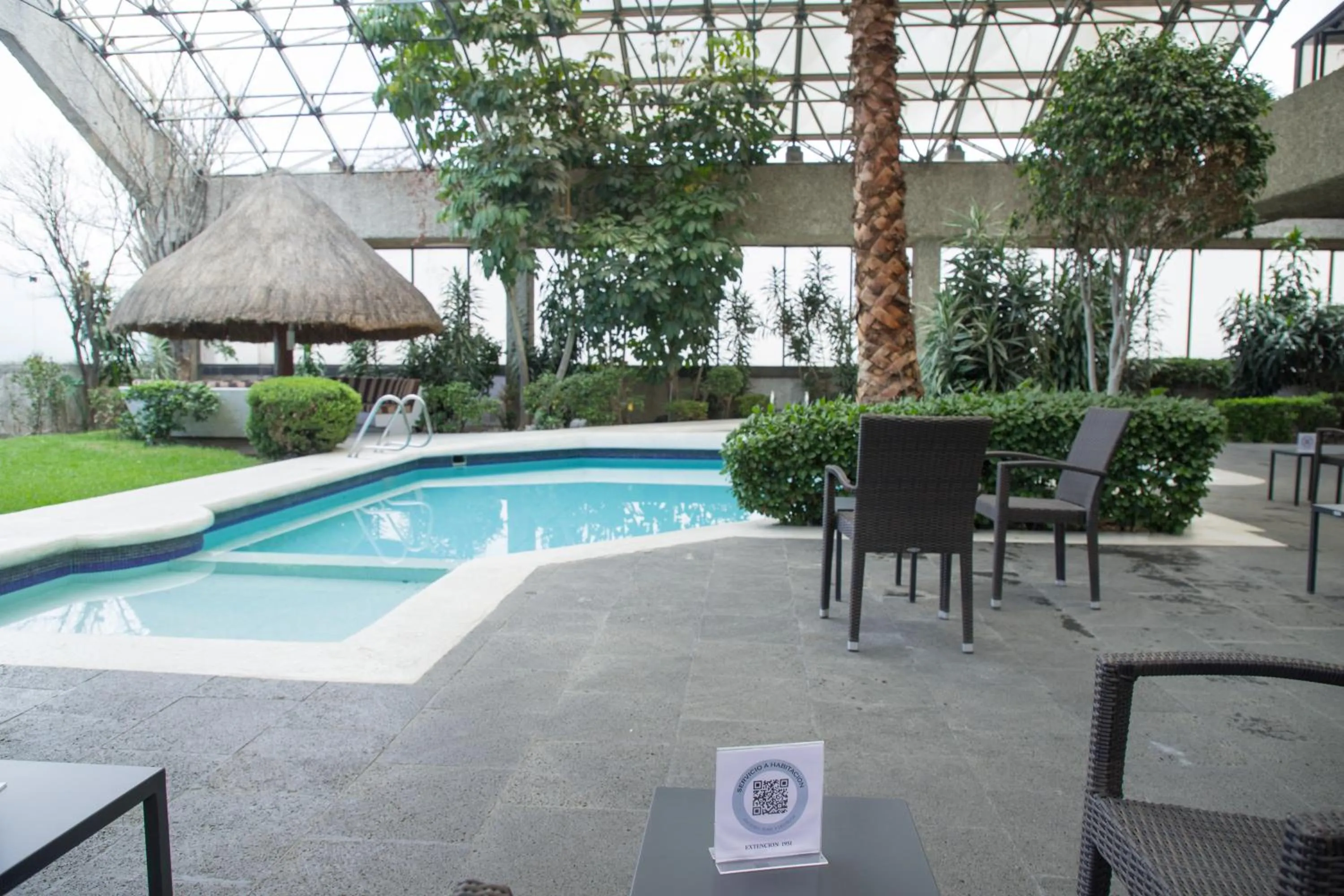 Swimming pool in Sevilla Palace