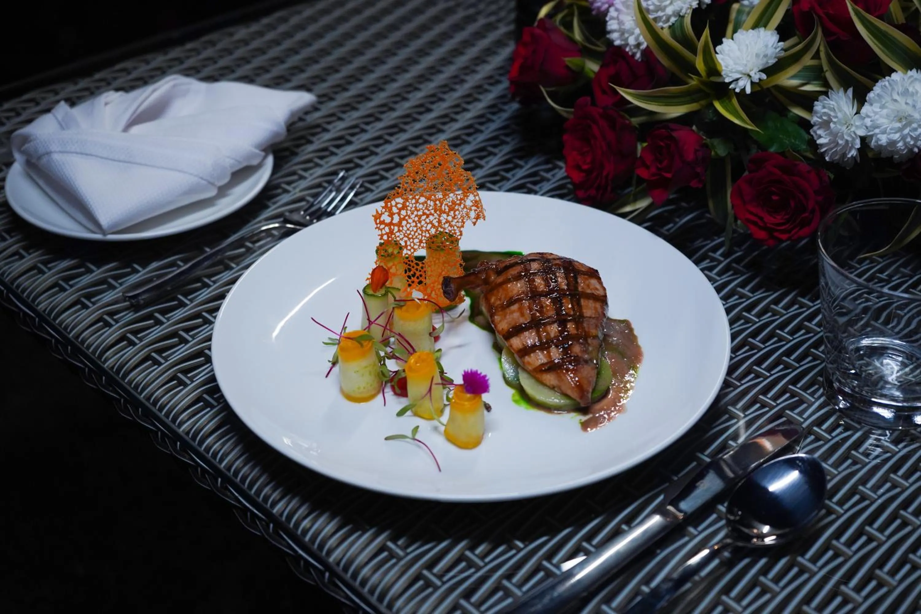 Food and drinks in Country Inn Tarika Riverside Resort Jim Corbett