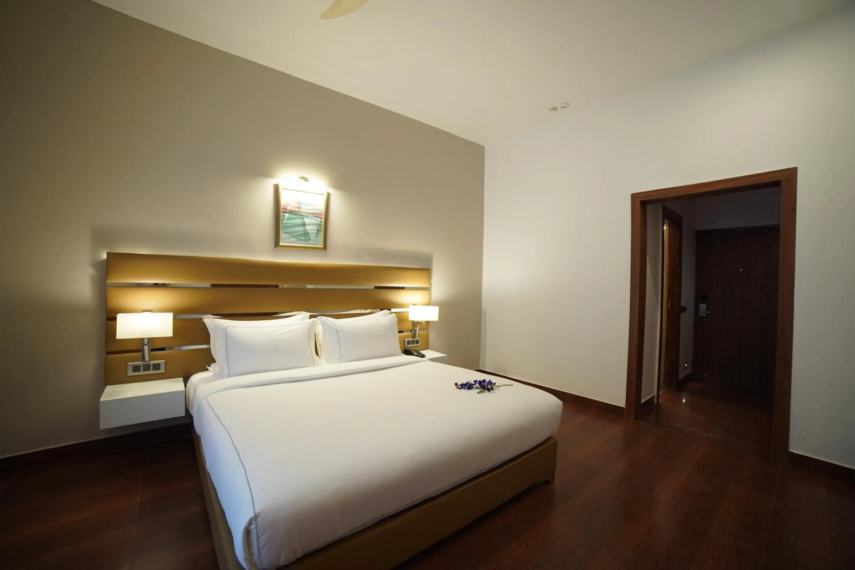 Photo of the whole room, Bed in Country Inn Tarika Riverside Resort Jim Corbett