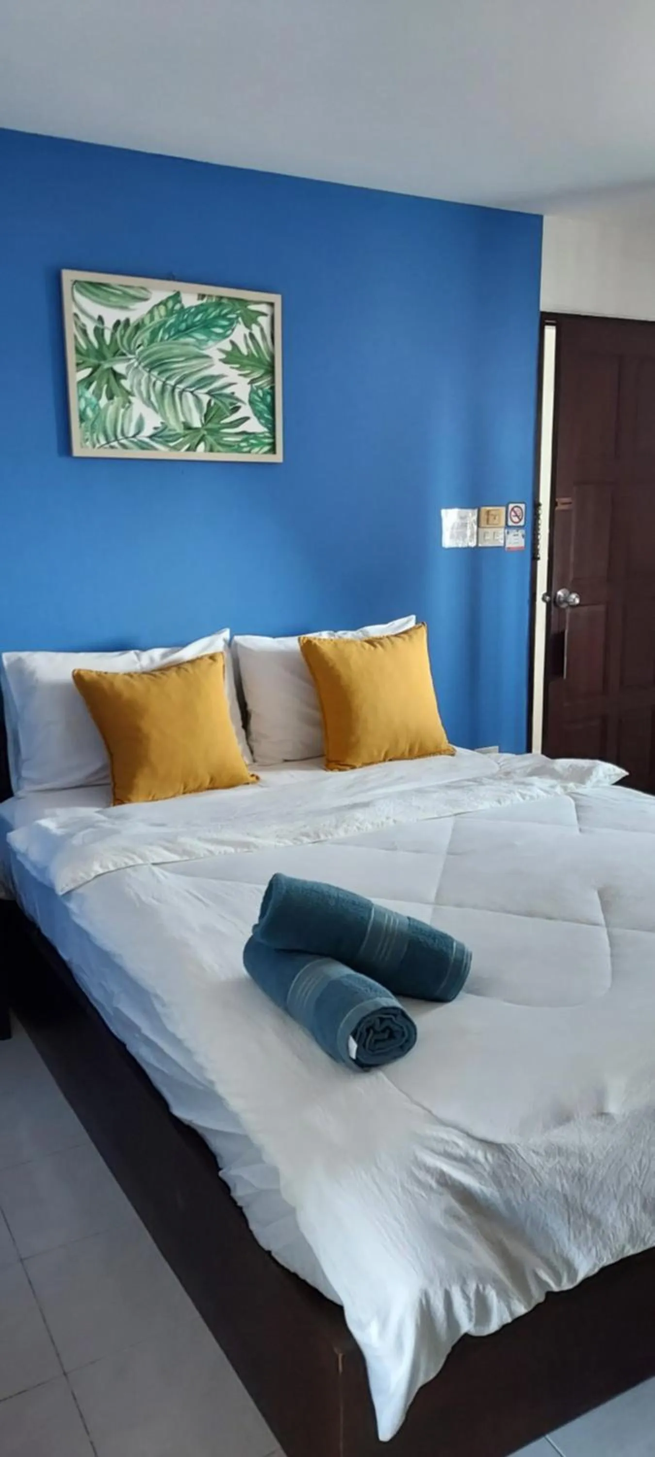Bed in Hua Hin Paradise Guesthouse