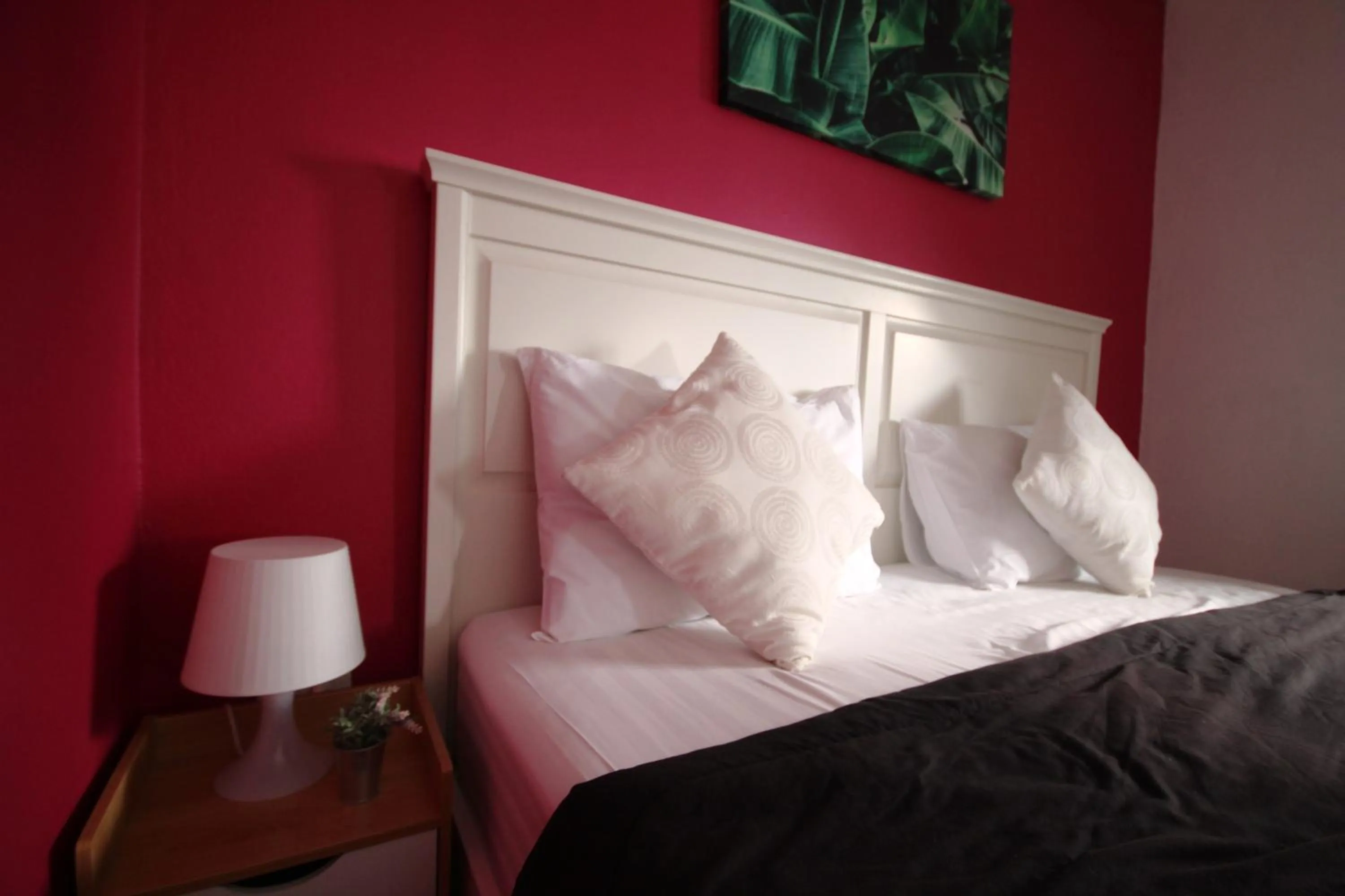 Bed in Hua Hin Paradise Guesthouse