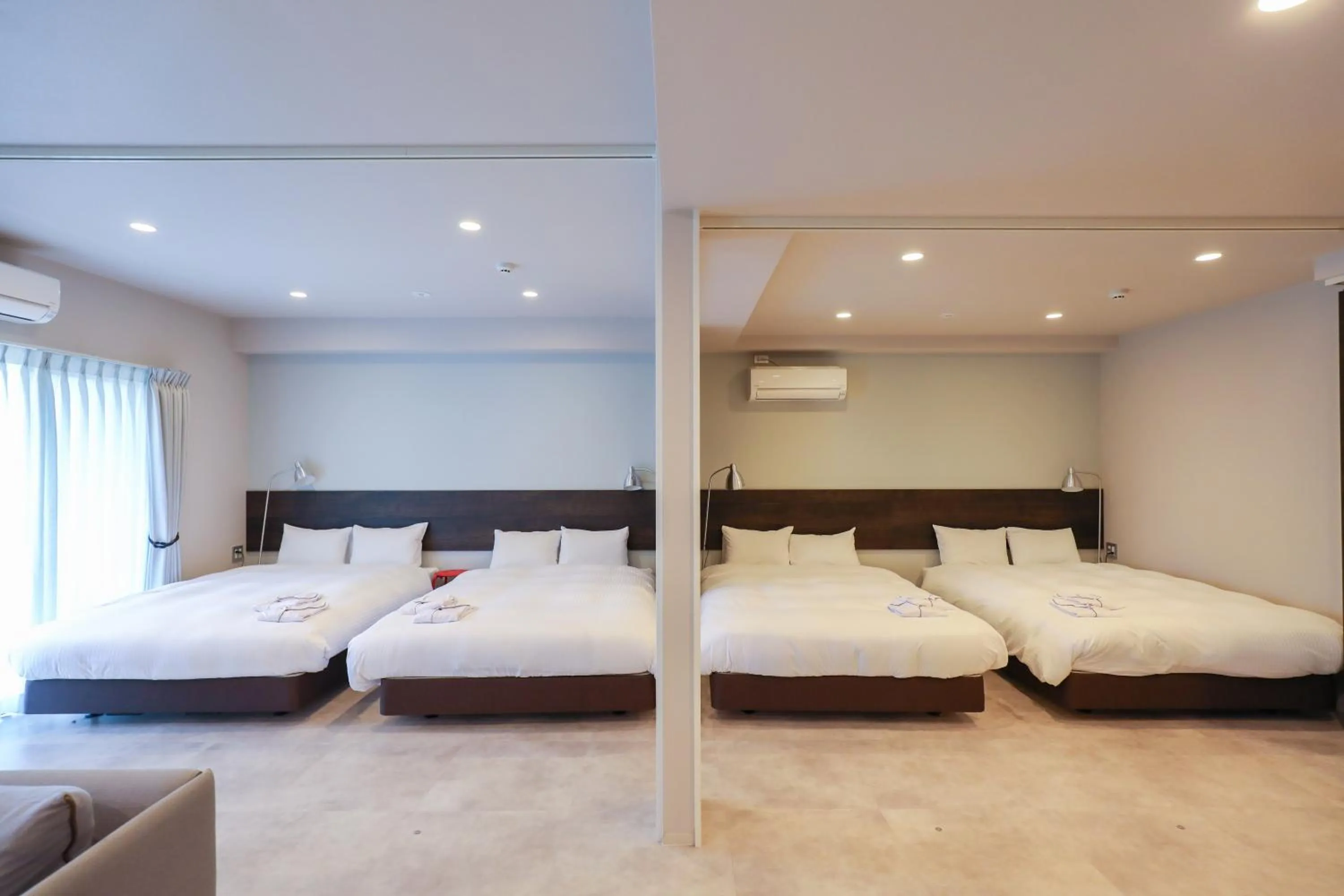 Bed in HOTEL SO SUMIYOSHi ホテルソウ博多住吉