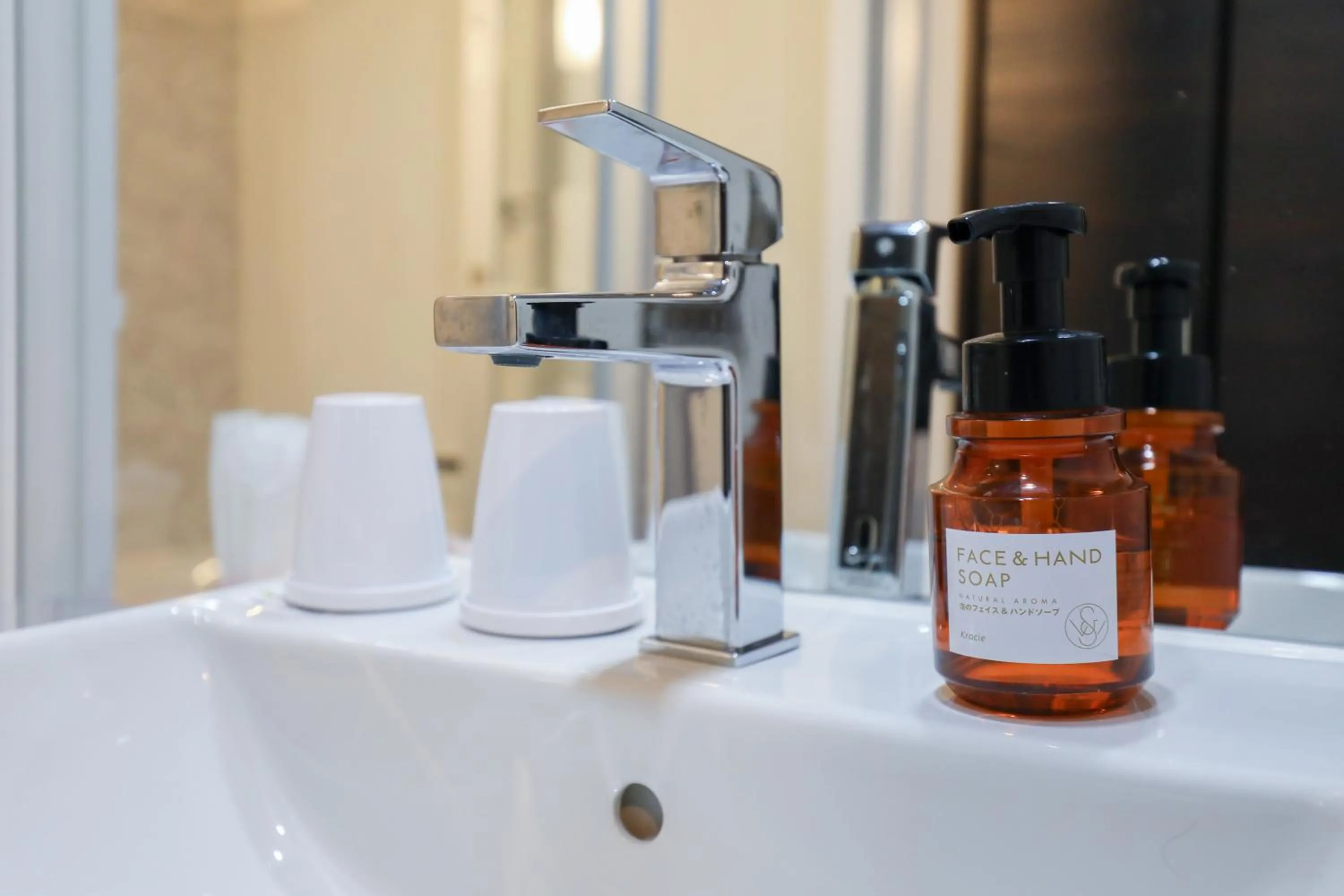 Bathroom in HOTEL SO SUMIYOSHi ホテルソウ博多住吉