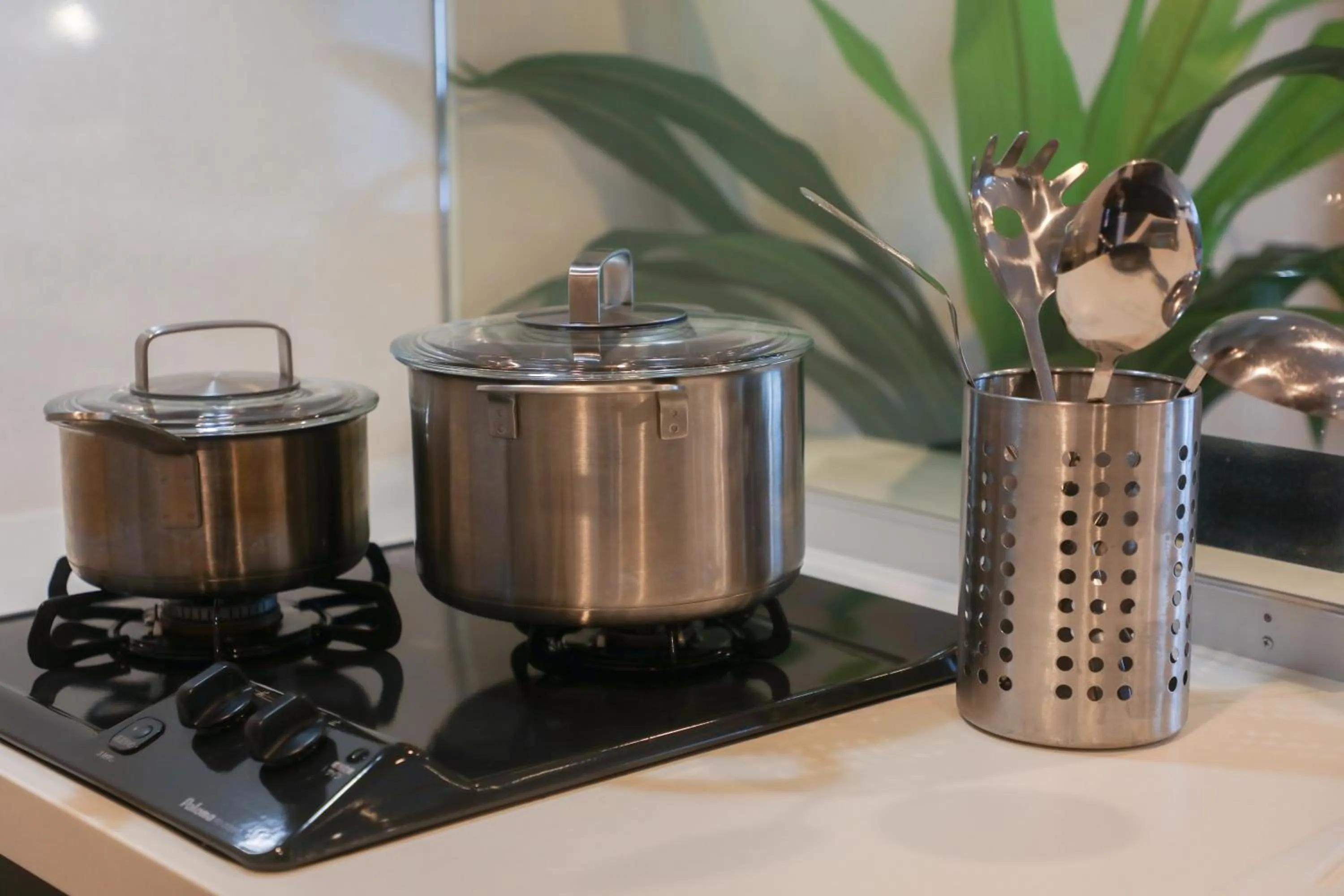 Kitchen or kitchenette in HOTEL SO SUMIYOSHi ホテルソウ博多住吉