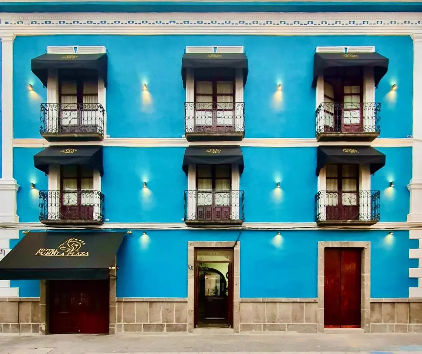 Property building in Hotel Puebla Plaza Property building in Hotel Puebla Plaza