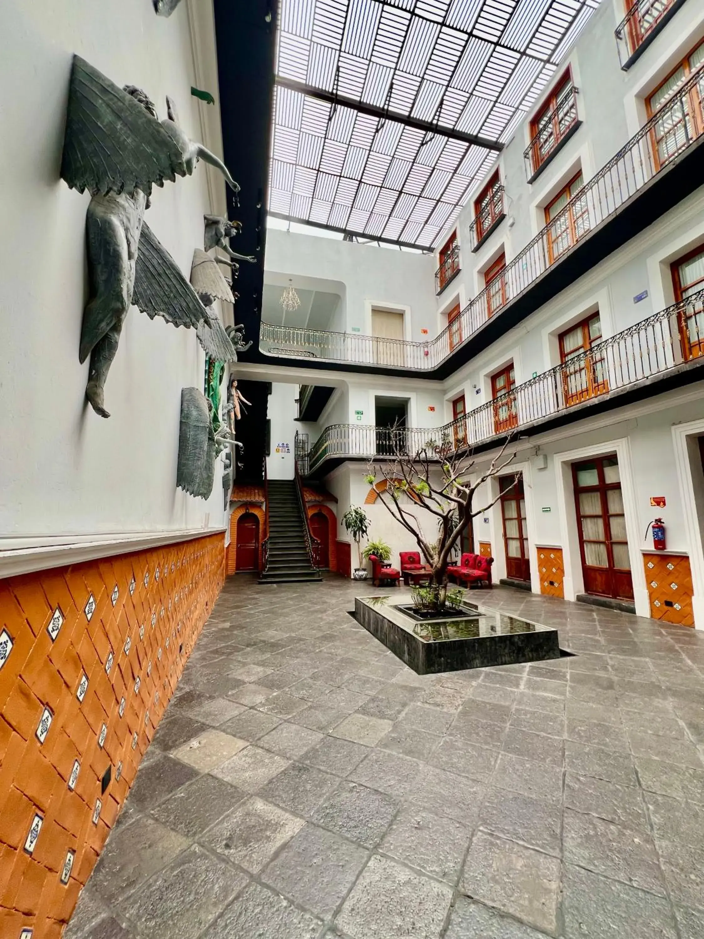 Property building in Hotel Puebla Plaza Property building in Hotel Puebla Plaza