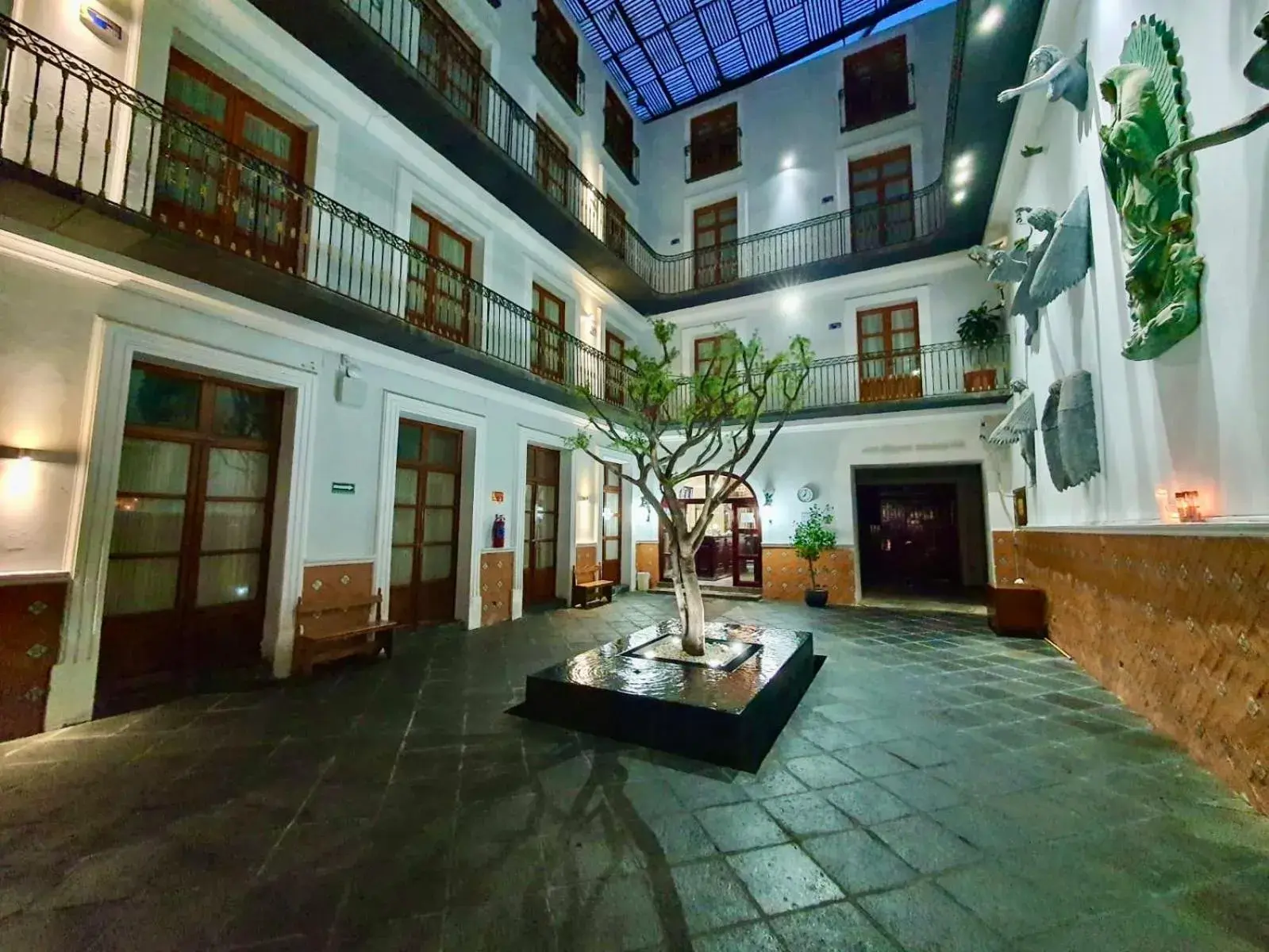 Property building in Hotel Puebla Plaza Property building in Hotel Puebla Plaza