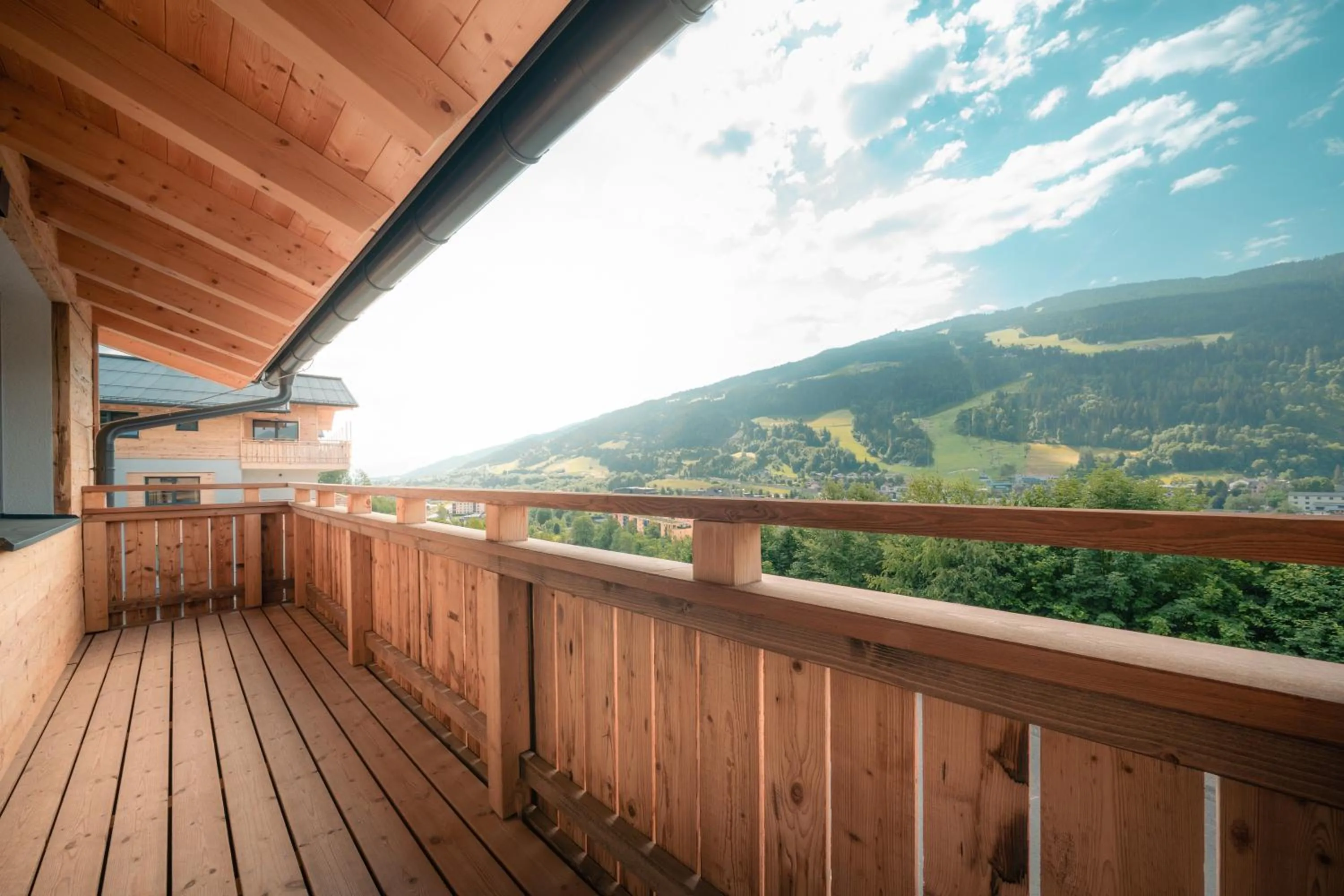 Balcony/Terrace in Sun Side by Schladming-Appartements