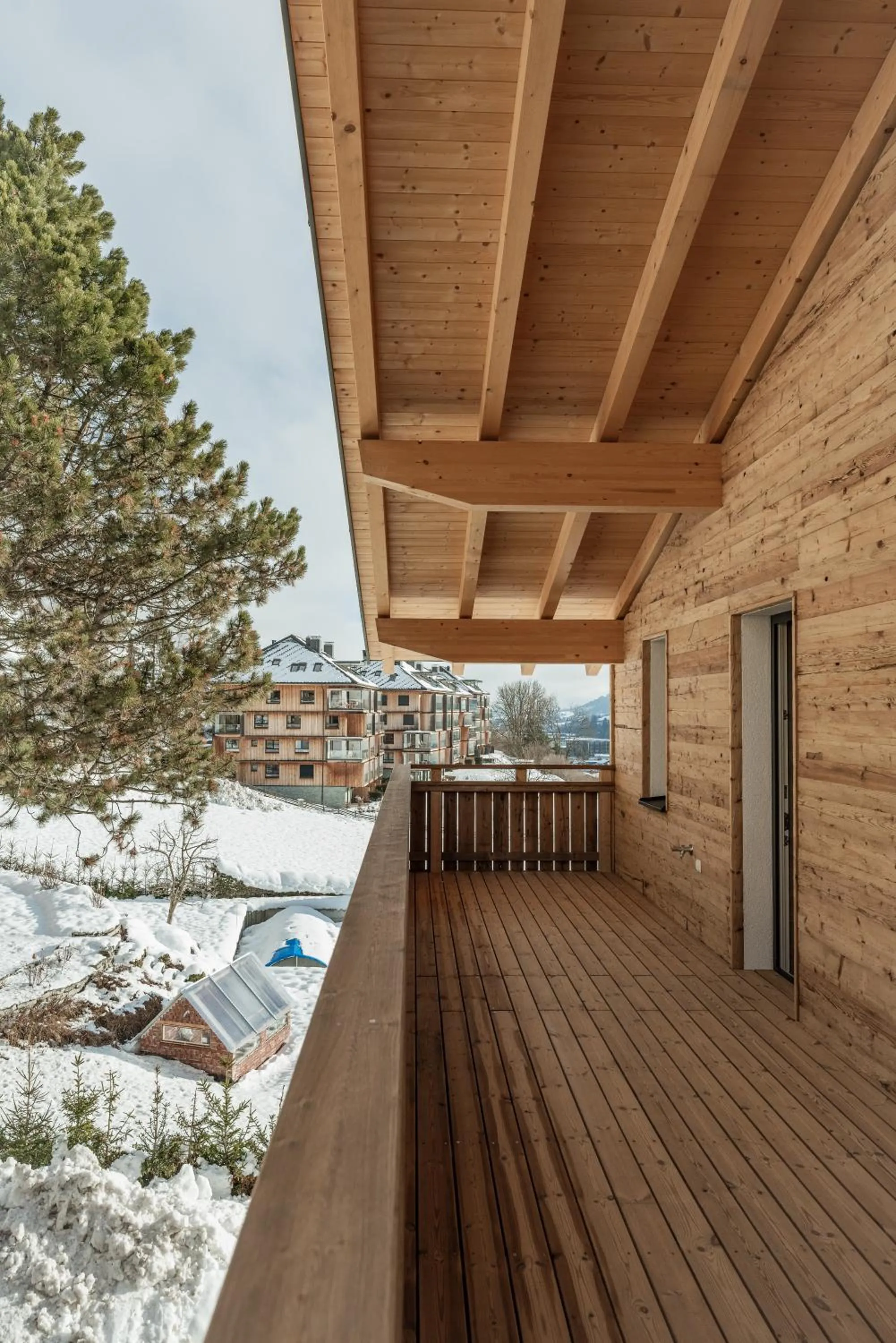 Balcony/Terrace in Sun Side by Schladming-Appartements