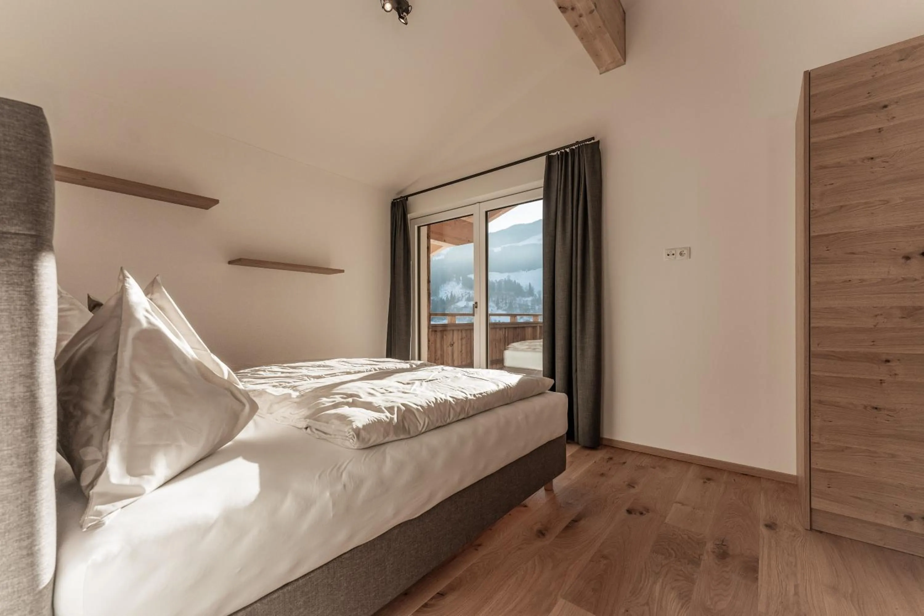 Bed in Sun Side by Schladming-Appartements