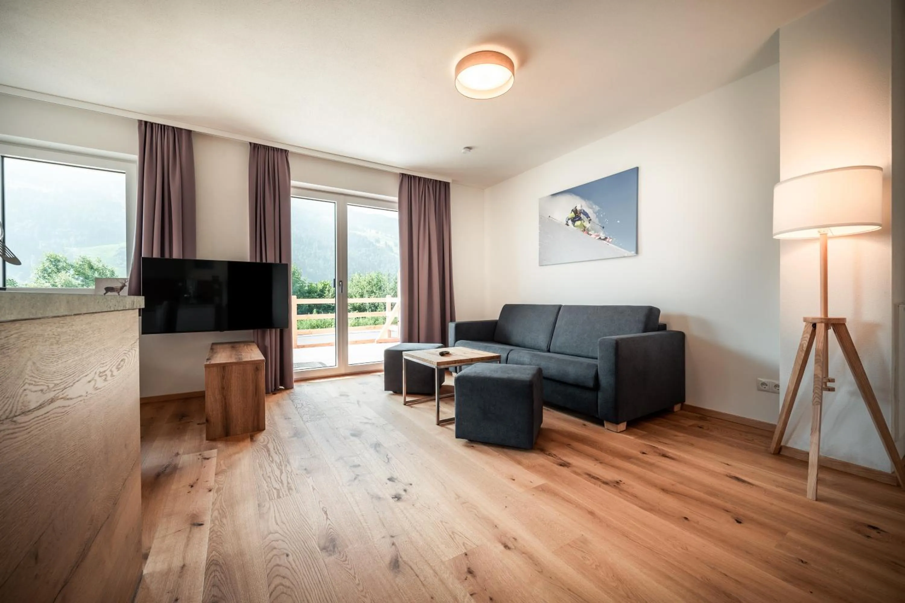 TV and multimedia in Sun Side by Schladming-Appartements
