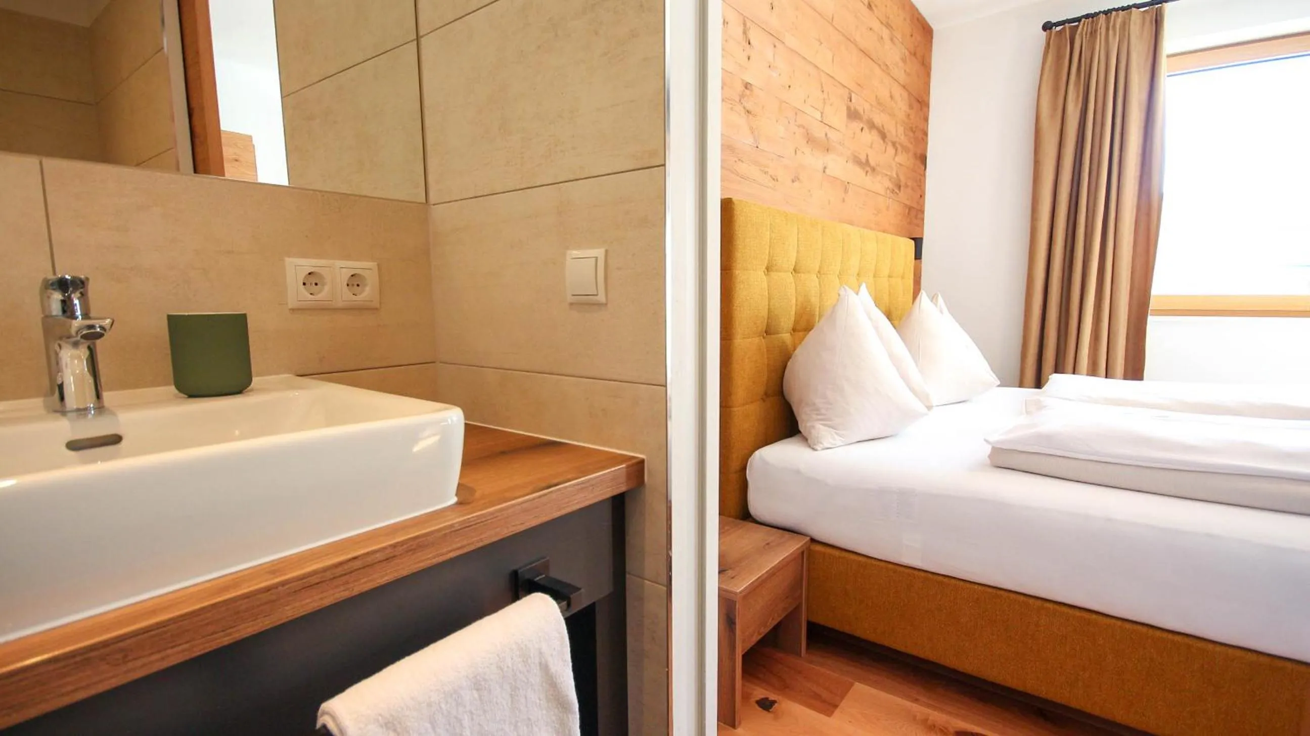 Bed in Sun Side by Schladming-Appartements