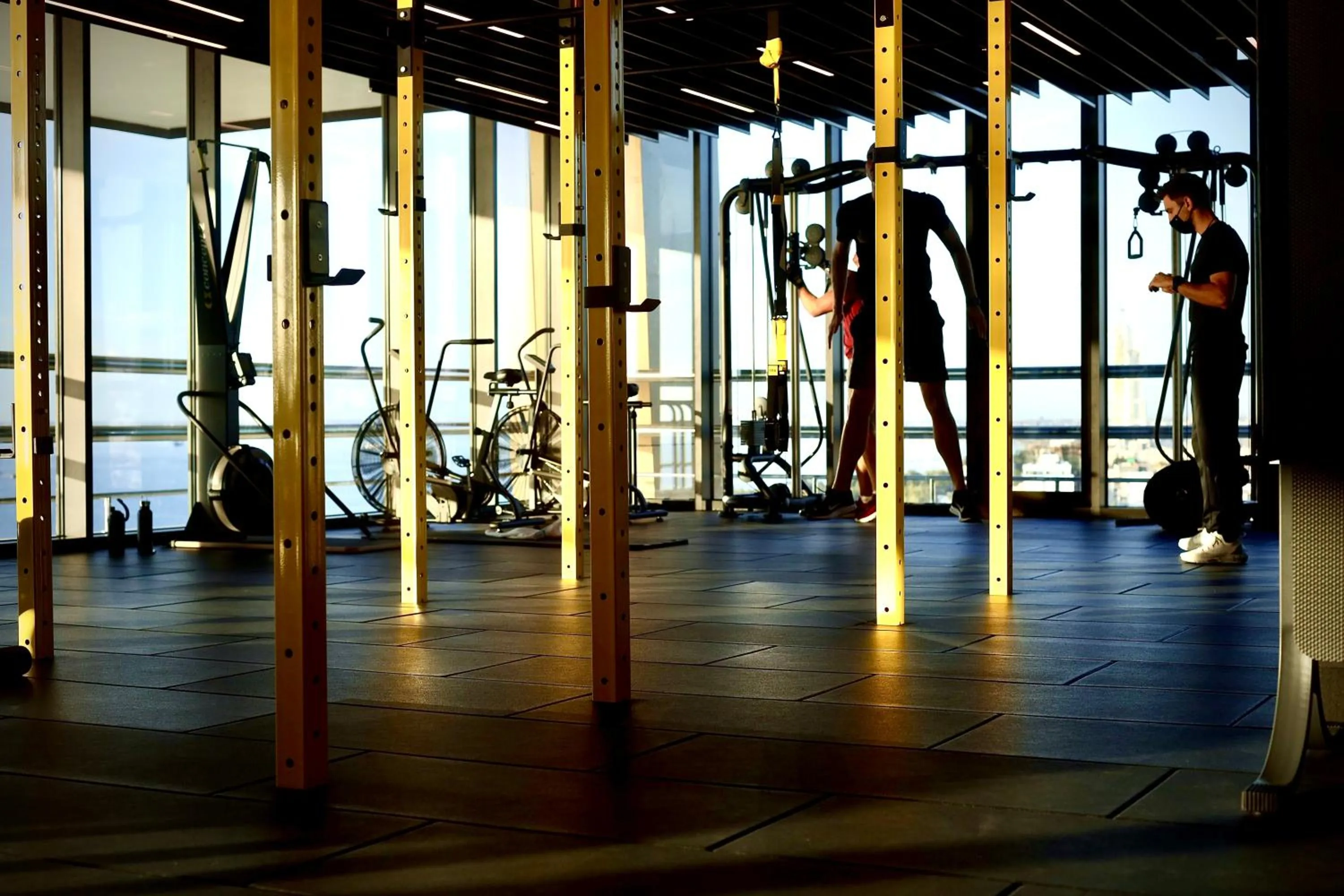 Fitness centre/facilities in The Icon Limassol