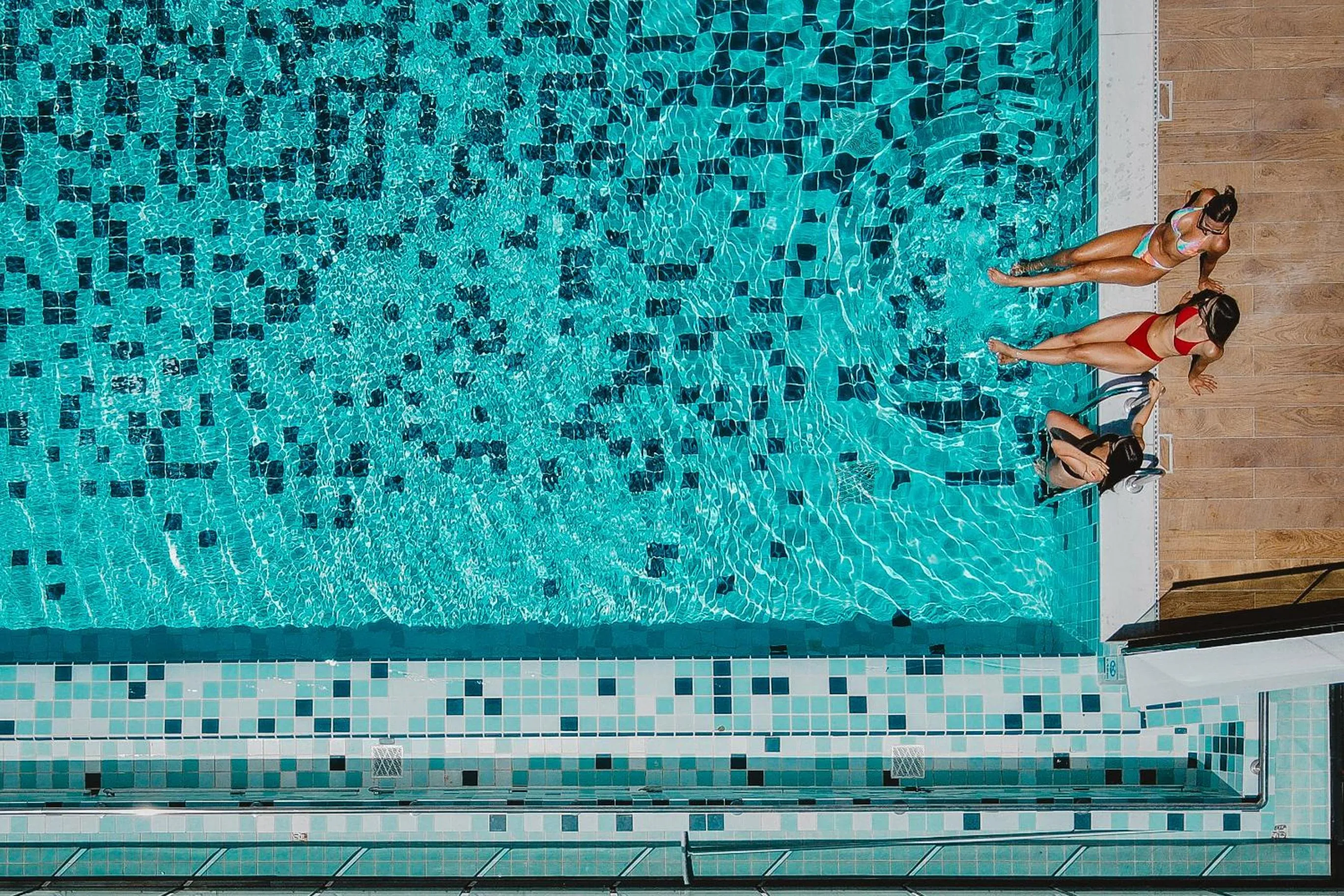 Swimming pool in The Icon Limassol