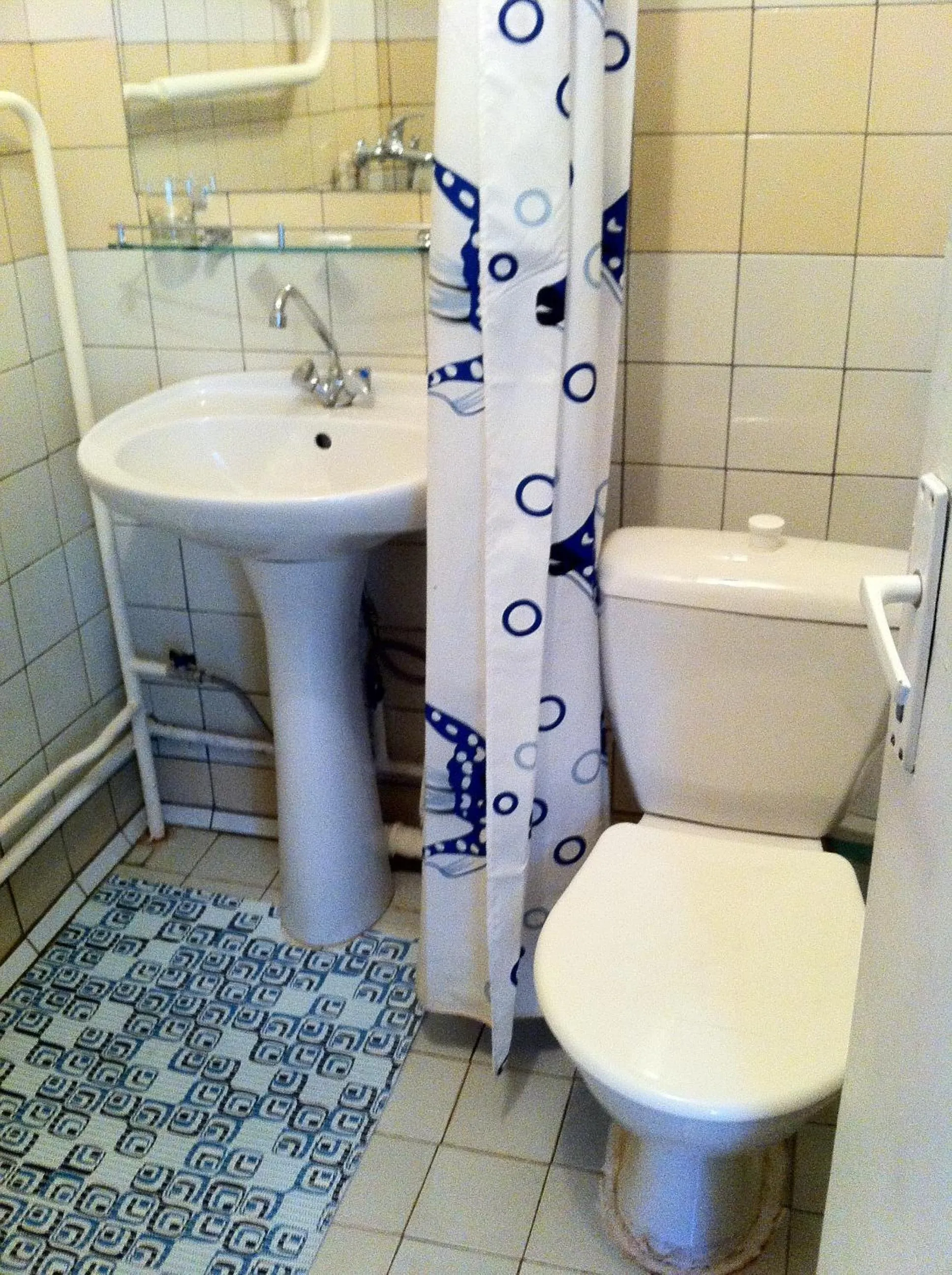 Bathroom in Privātviesnīca Zvaigzne