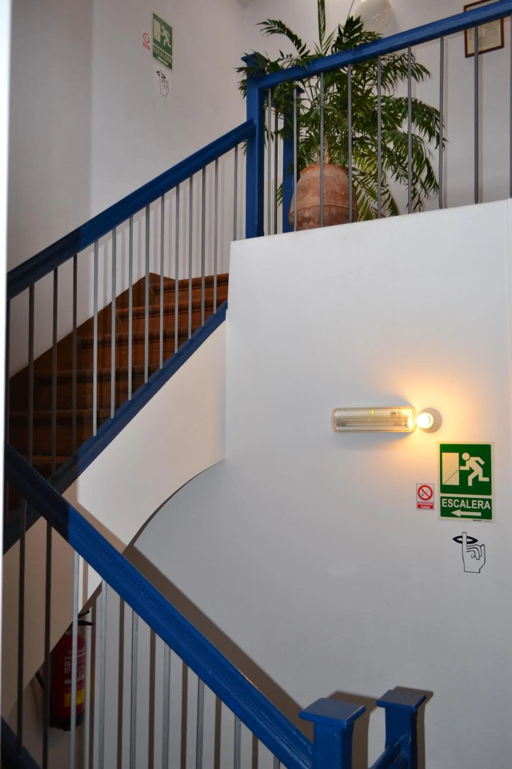 Decorative detail in Hostal Santa Agueda