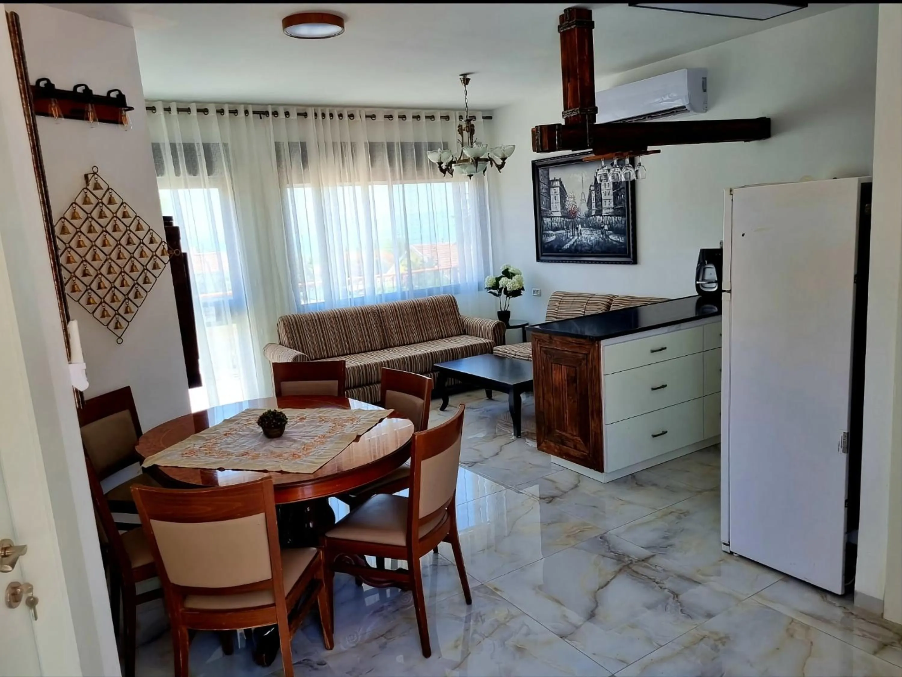 Living room in The Pearl of the Golan - Pnina BaGolan