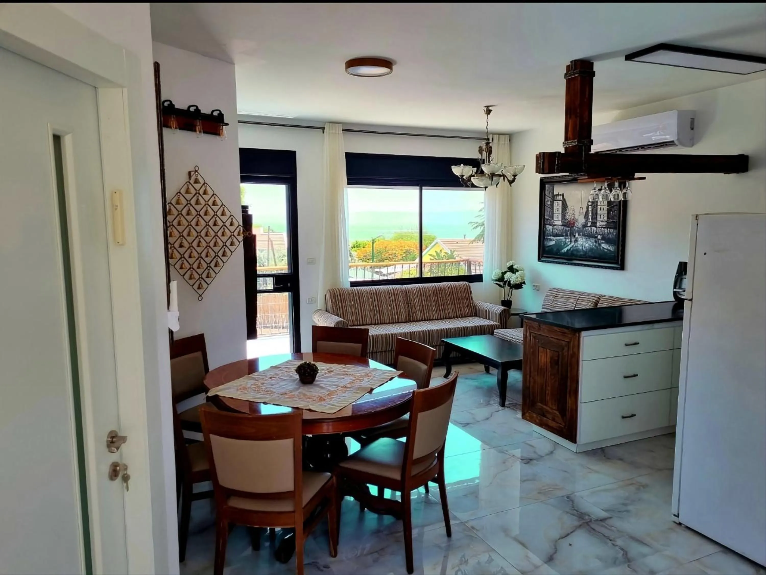 Living room in The Pearl of the Golan - Pnina BaGolan