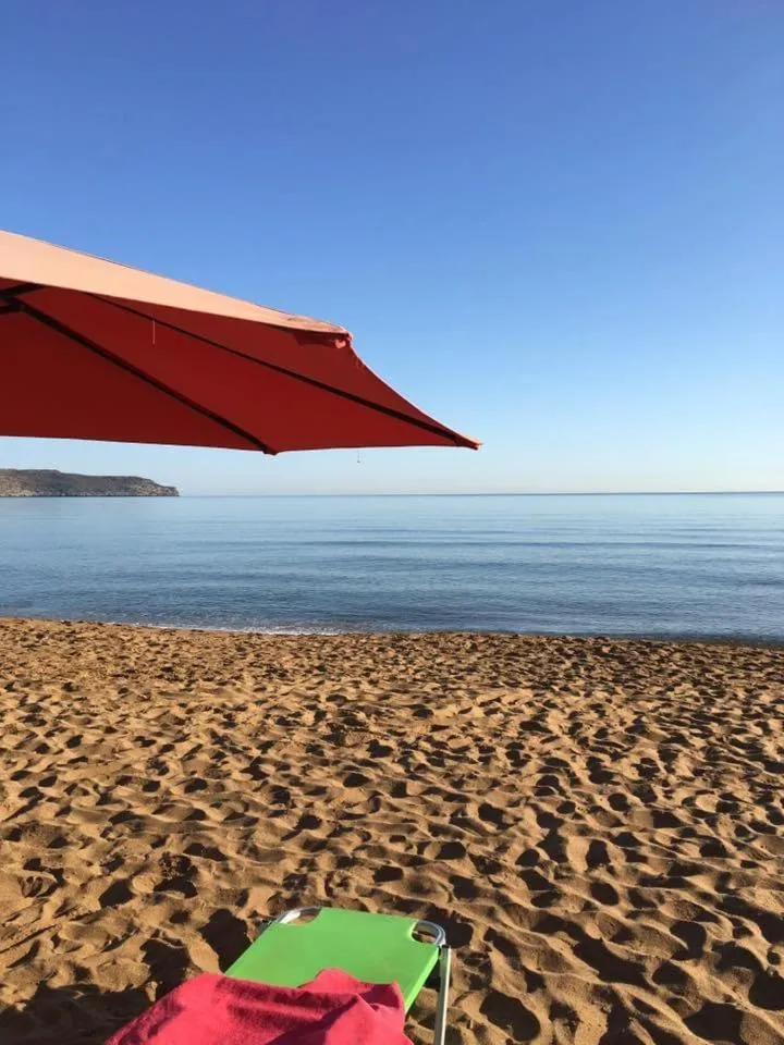 Beach in Kato Stalos Mare