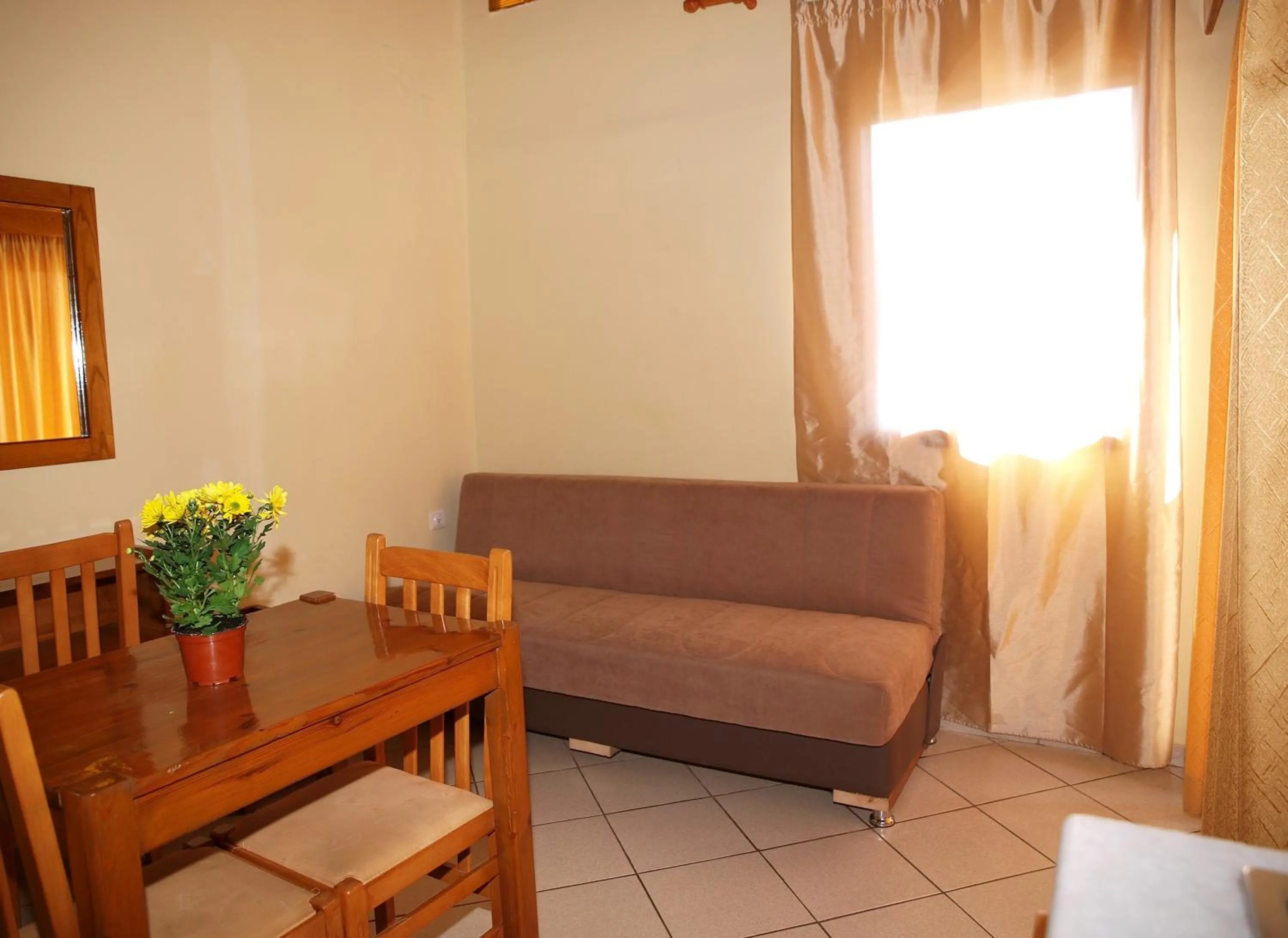 Seating area in Kato Stalos Mare