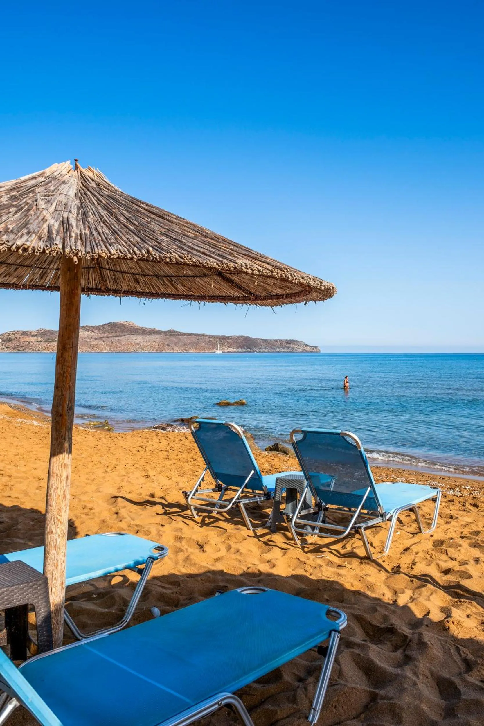 Beach in Kato Stalos Mare