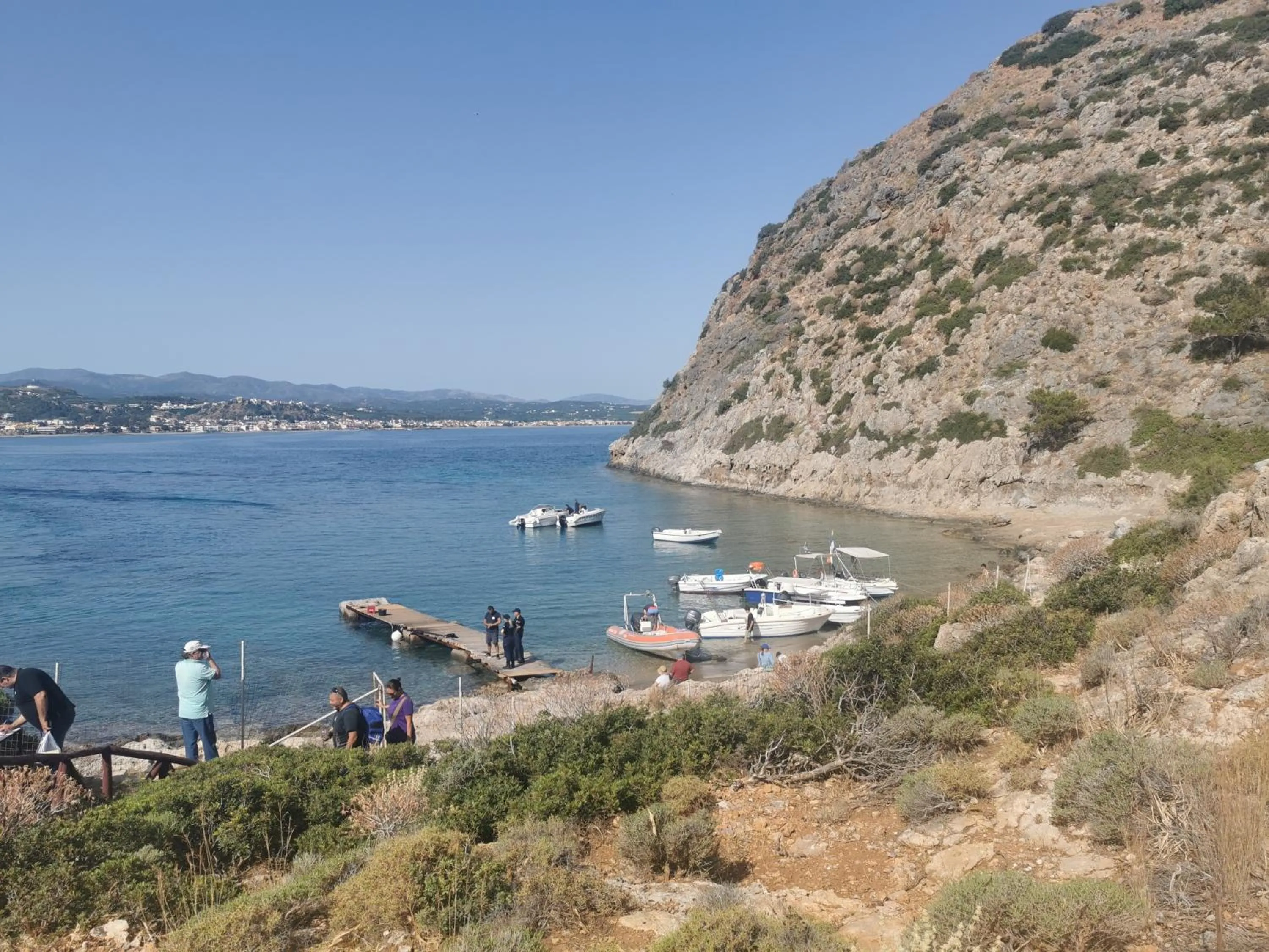 Nearby landmark in Kato Stalos Mare