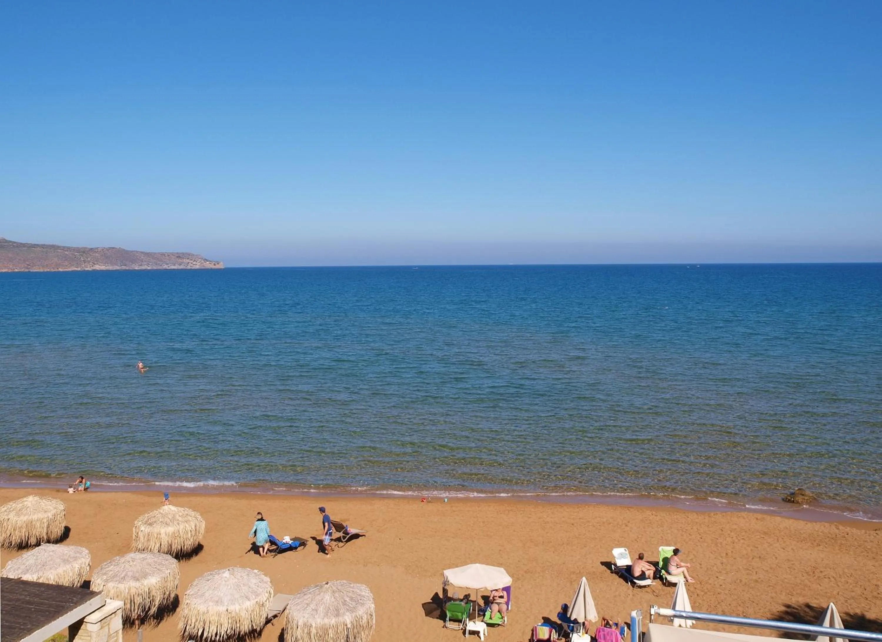 Beach in Kato Stalos Mare