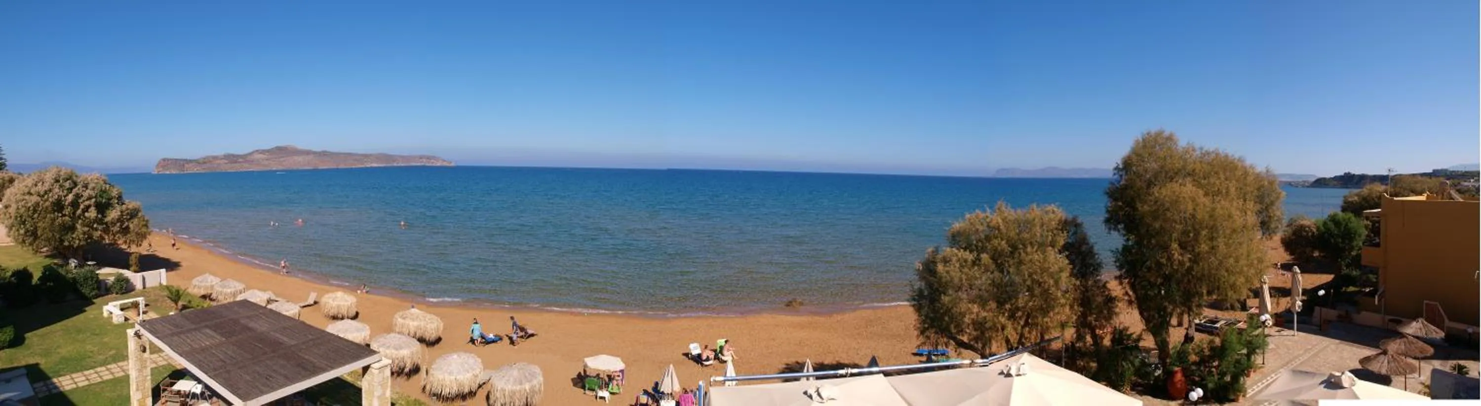 Beach in Kato Stalos Mare