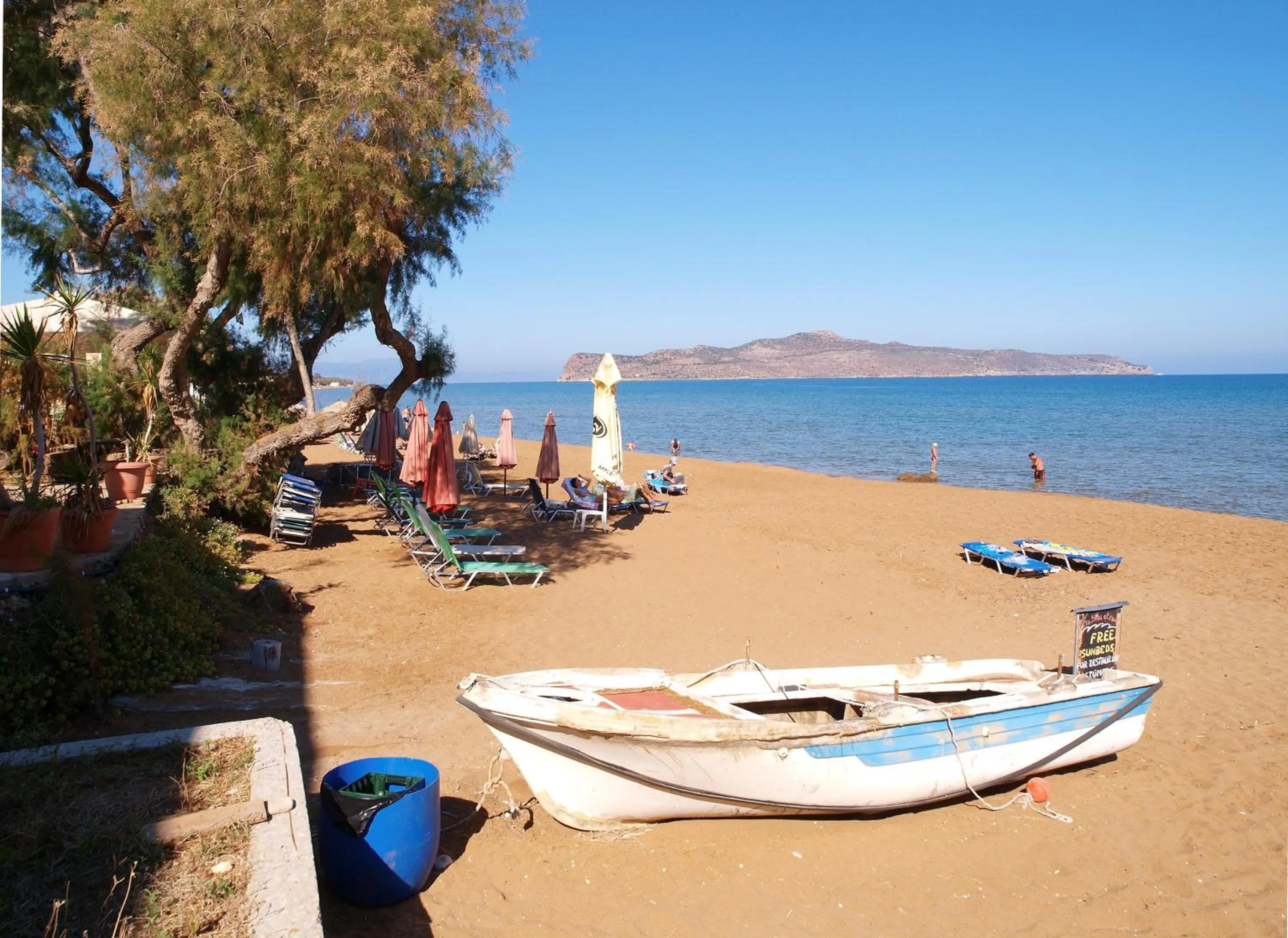 Beach in Kato Stalos Mare