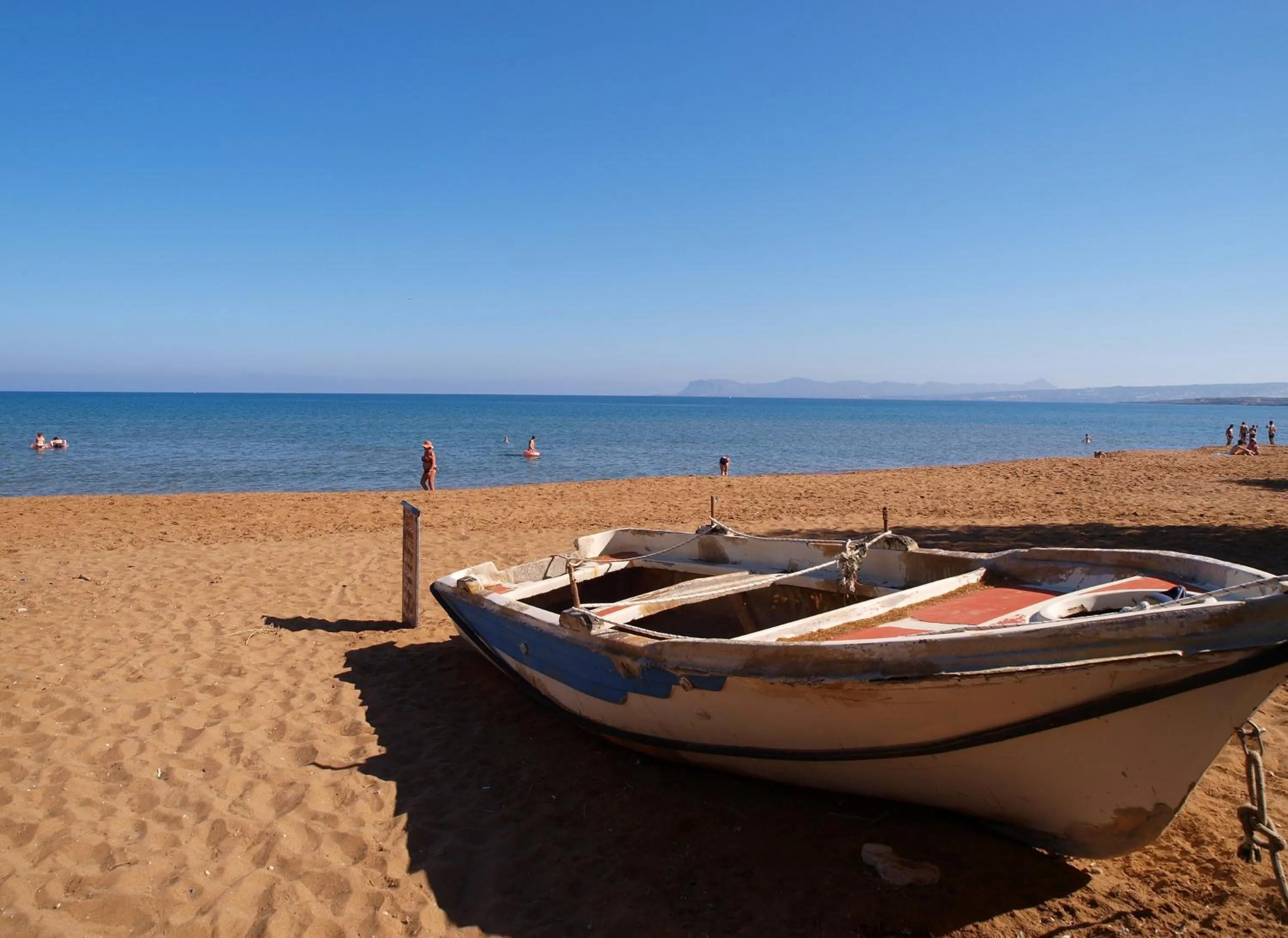 Beach in Kato Stalos Mare