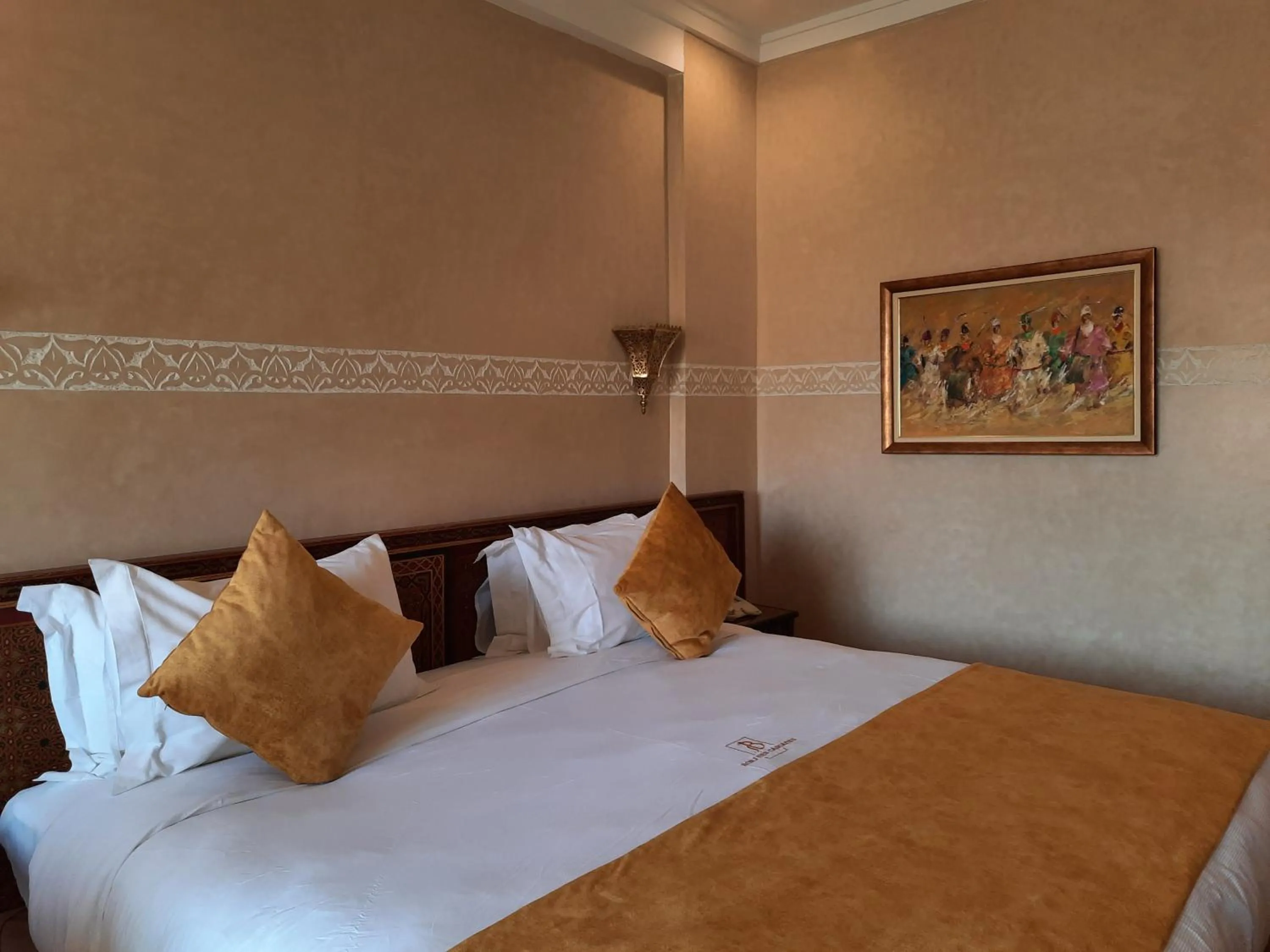 Bed in Borj Des Cascades & Spa