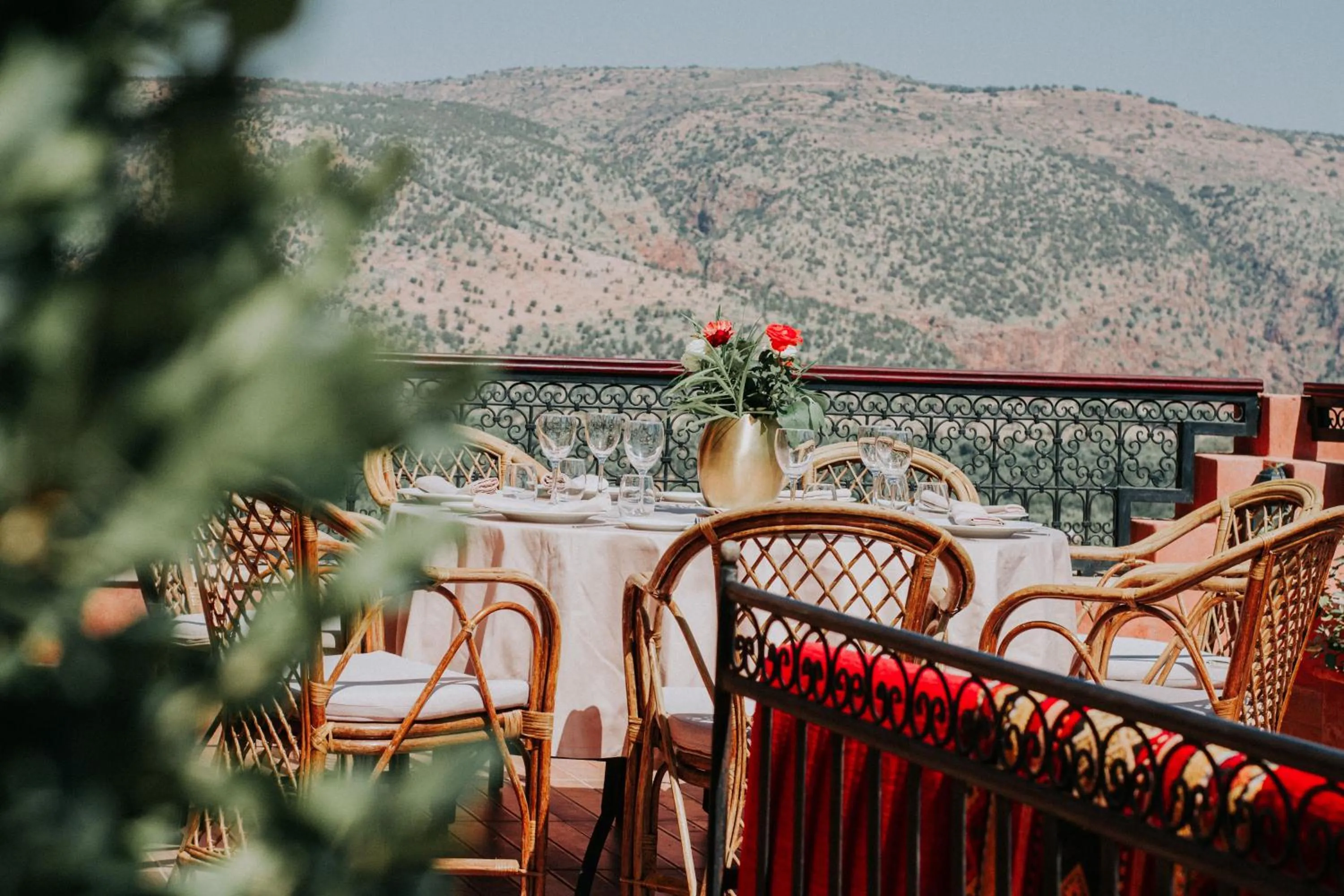 Restaurant/places to eat in Borj Des Cascades & Spa