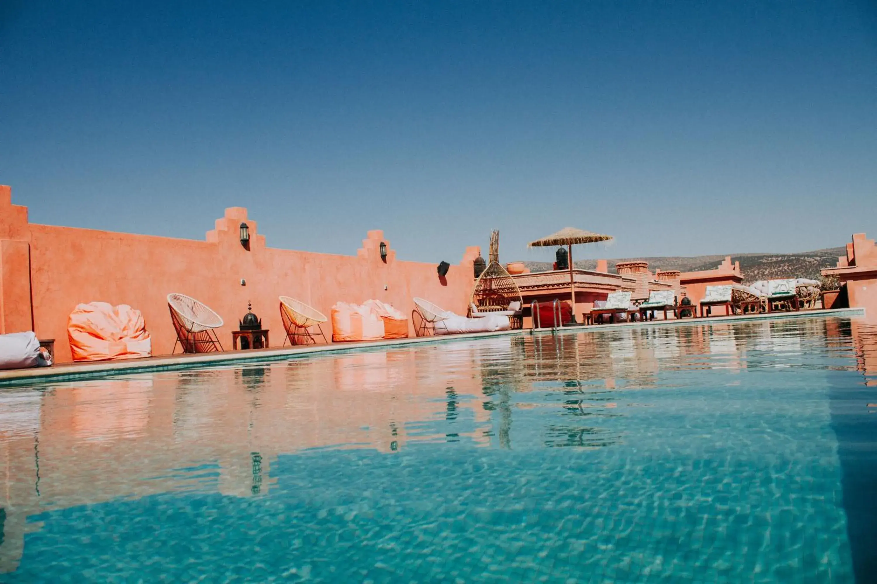 Swimming pool in Borj Des Cascades & Spa Swimming pool in Borj Des Cascades & Spa