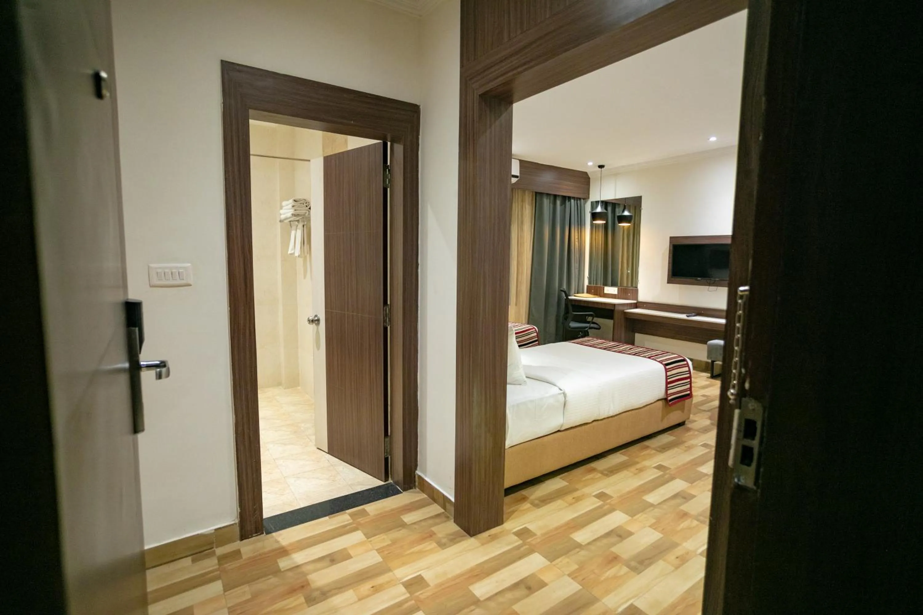 Bed in Hotel Starlight