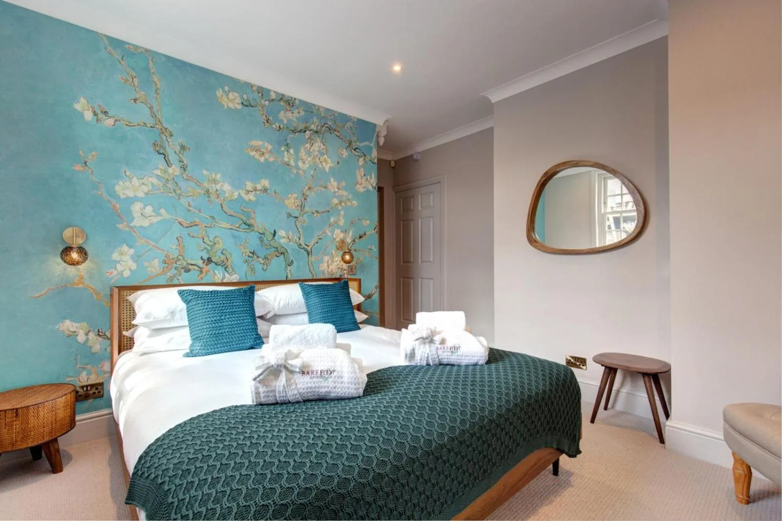 Photo of the whole room, Bed in The Railway Hotel by Barefoot Retreats